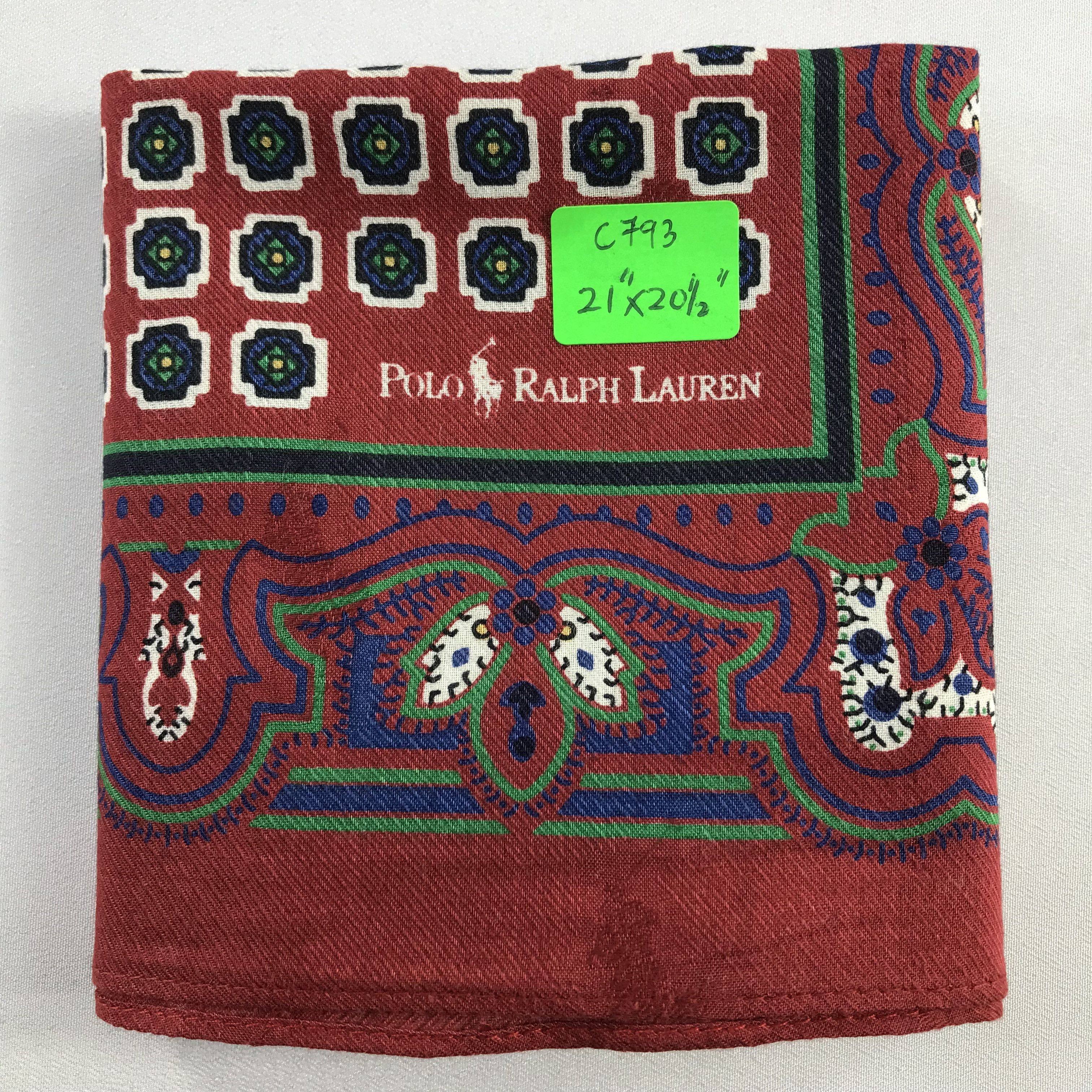 Polo Ralph Lauren Polo Ralph Lauren Handkerchief / Bandana / Neckerchief C793 Size ONE SIZE - 7 Thumbnail