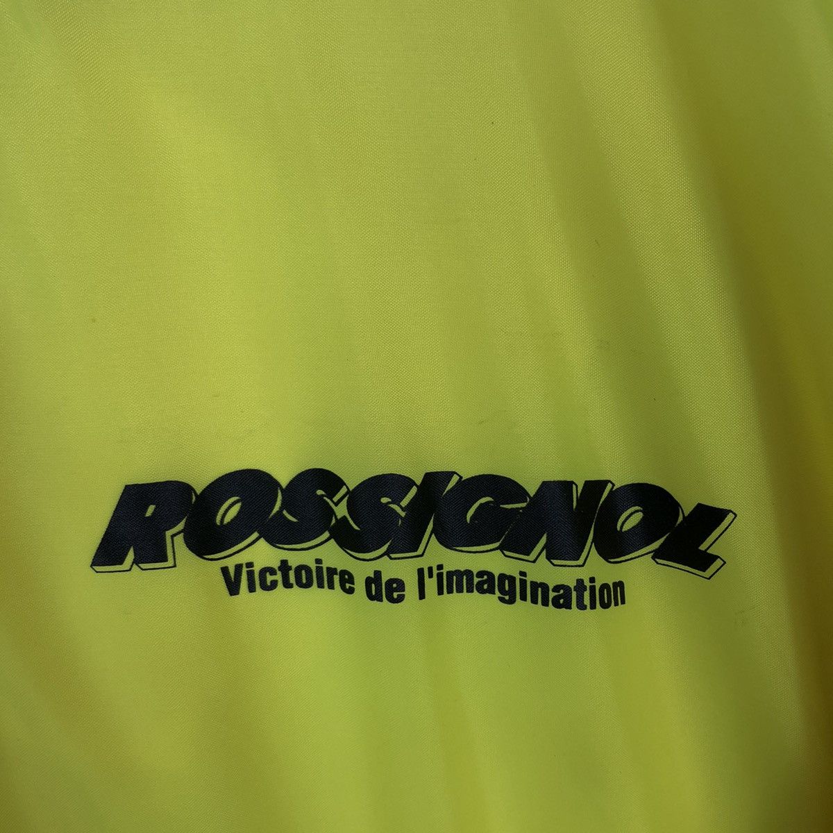Japanese Brand 🔥Raining Coat Jacket Oversized Rossignol Big Logo Size US M / EU 48-50 / 2 - 10 Thumbnail