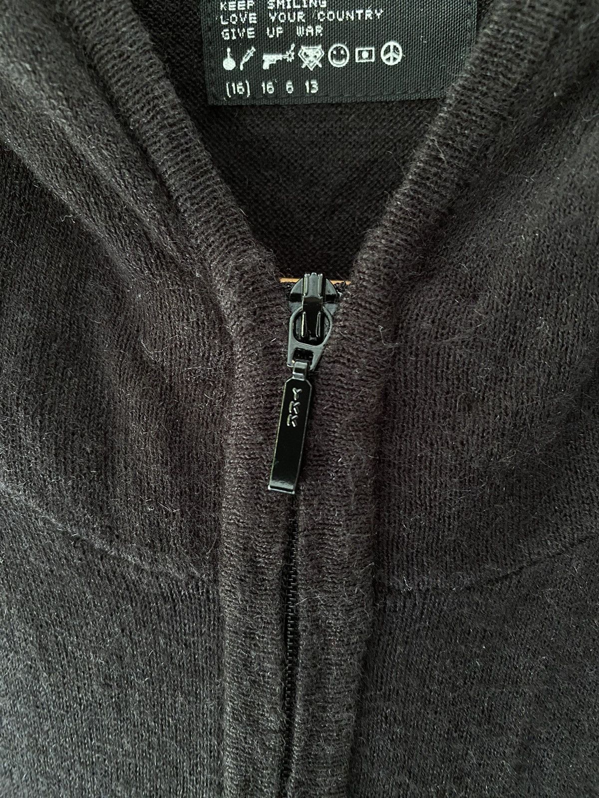 PPFM 2000s PPFM Vkei superblack long hoodie Size US M / EU 48-50 / 2 - 7 Thumbnail