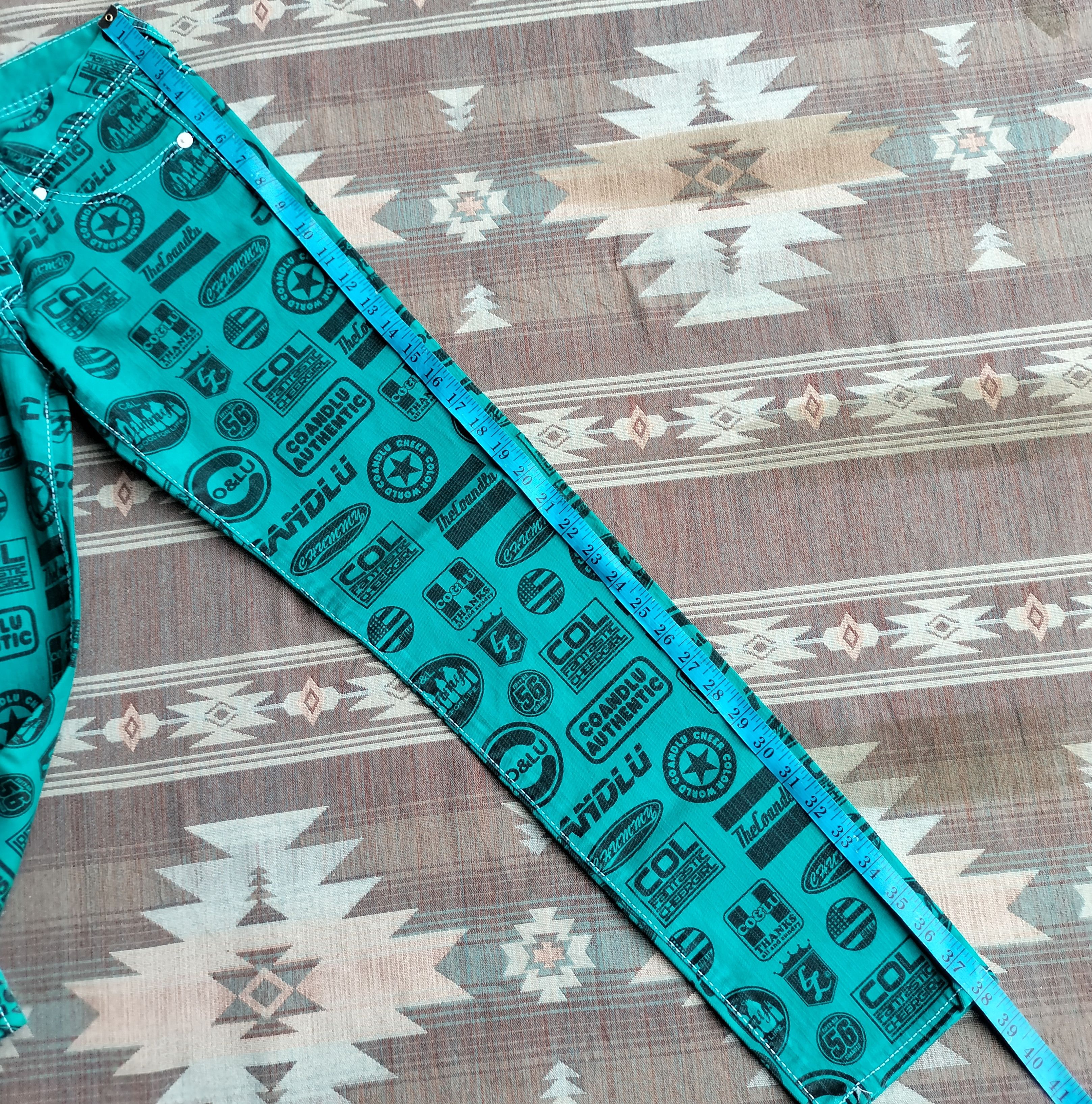 Beauty Beast CO & lu full printed jeans Size US 30 / EU 46 - 17 Thumbnail