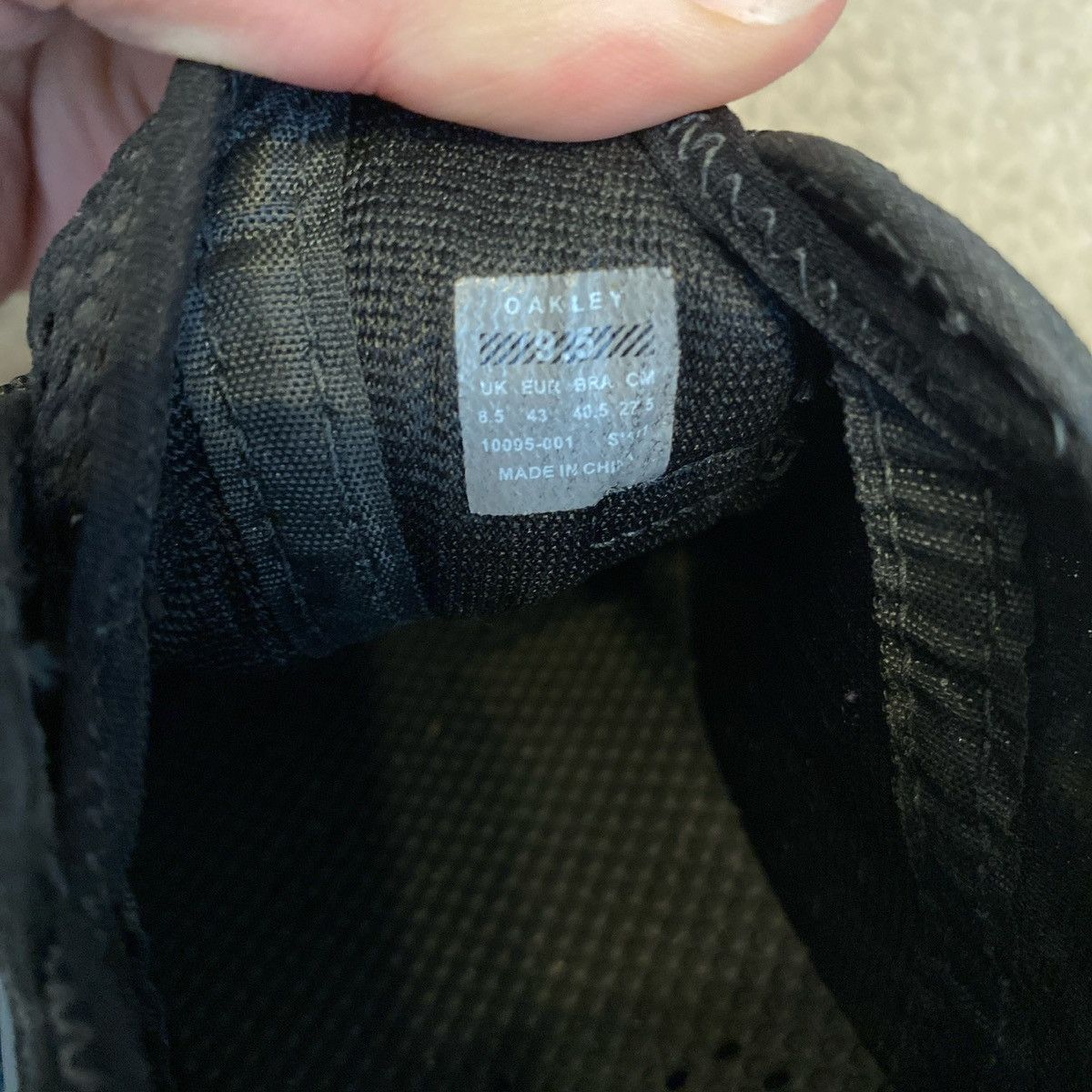 Oakley × Vintage Vintage Rare Oakley Slip On Mesh Gorpcore Shoes Size US 9.5 / EU 42-43 - 6 Thumbnail