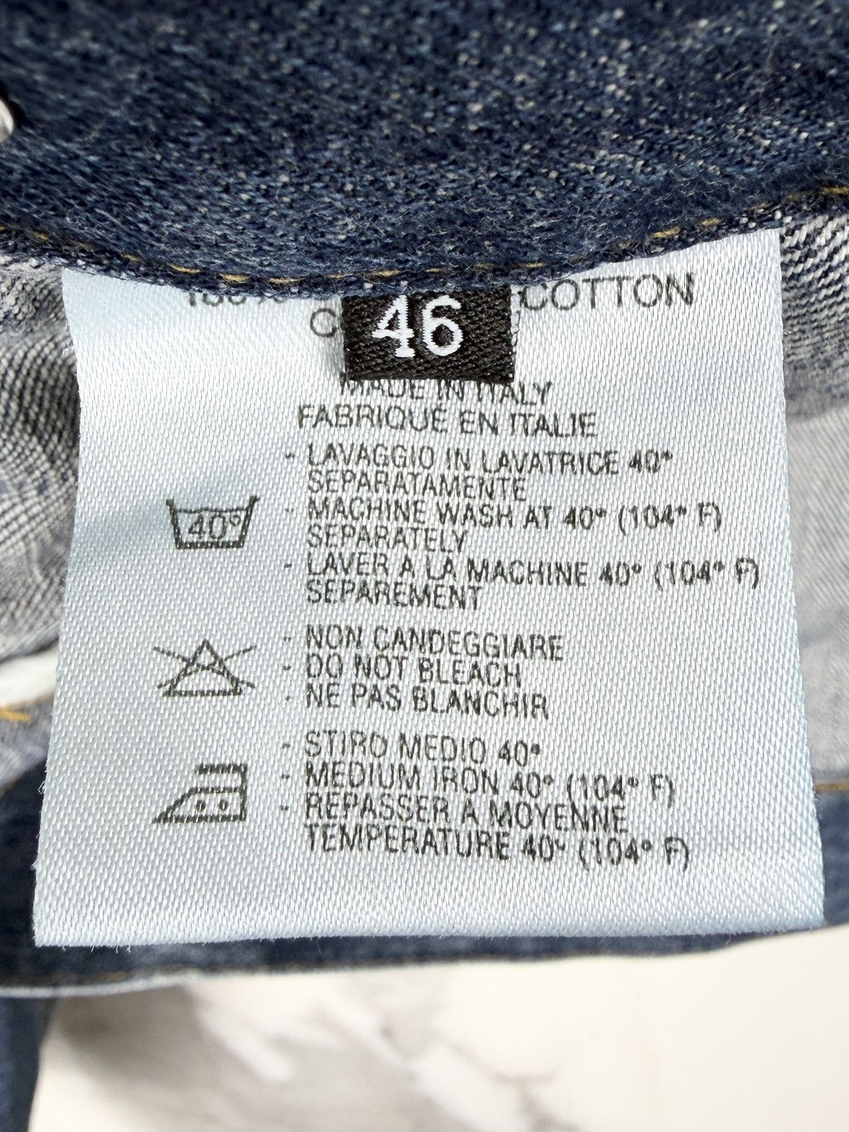 Gucci Gucci Tom Ford Vintage Two Pocket Button Up Denim Jacket Size US S / EU 44-46 / 1 - 7 Thumbnail