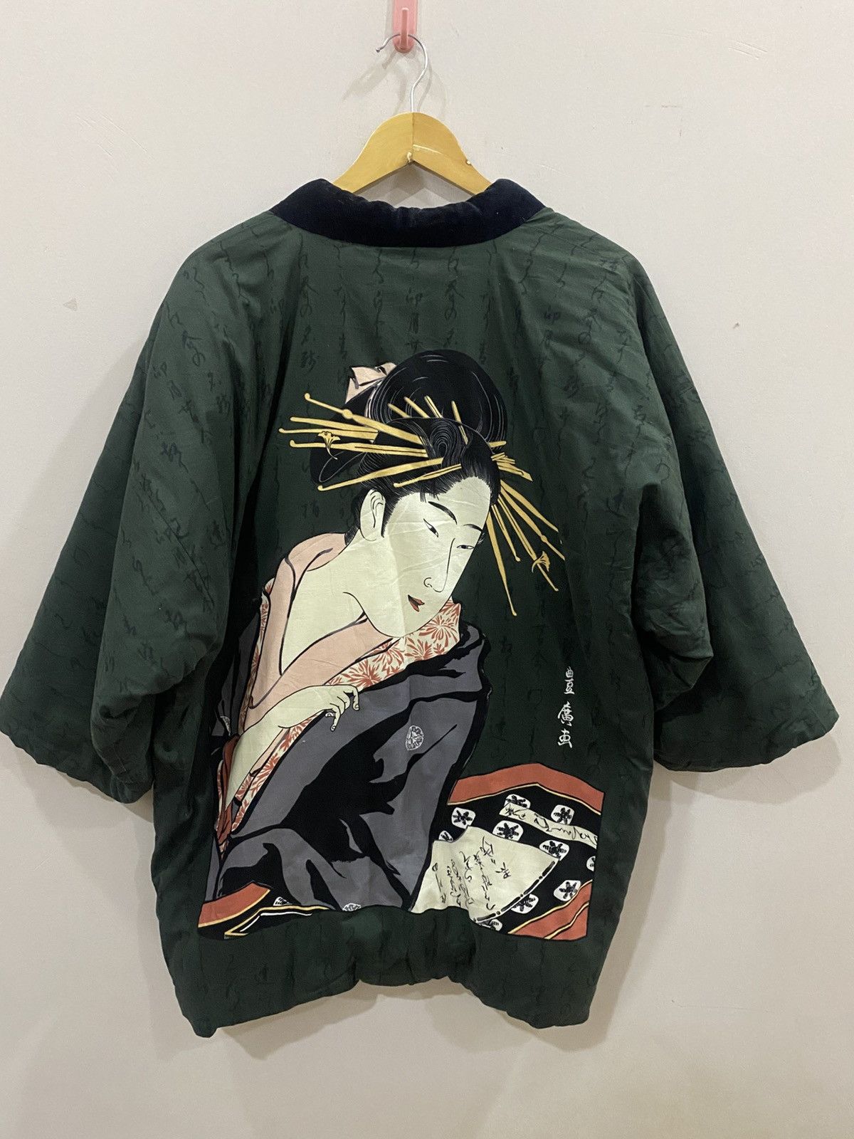 Japanese Brand × Vintage Vintage Japanese Brand House wear Geisha kimono Size US L / EU 52-54 / 3 - 4 Thumbnail