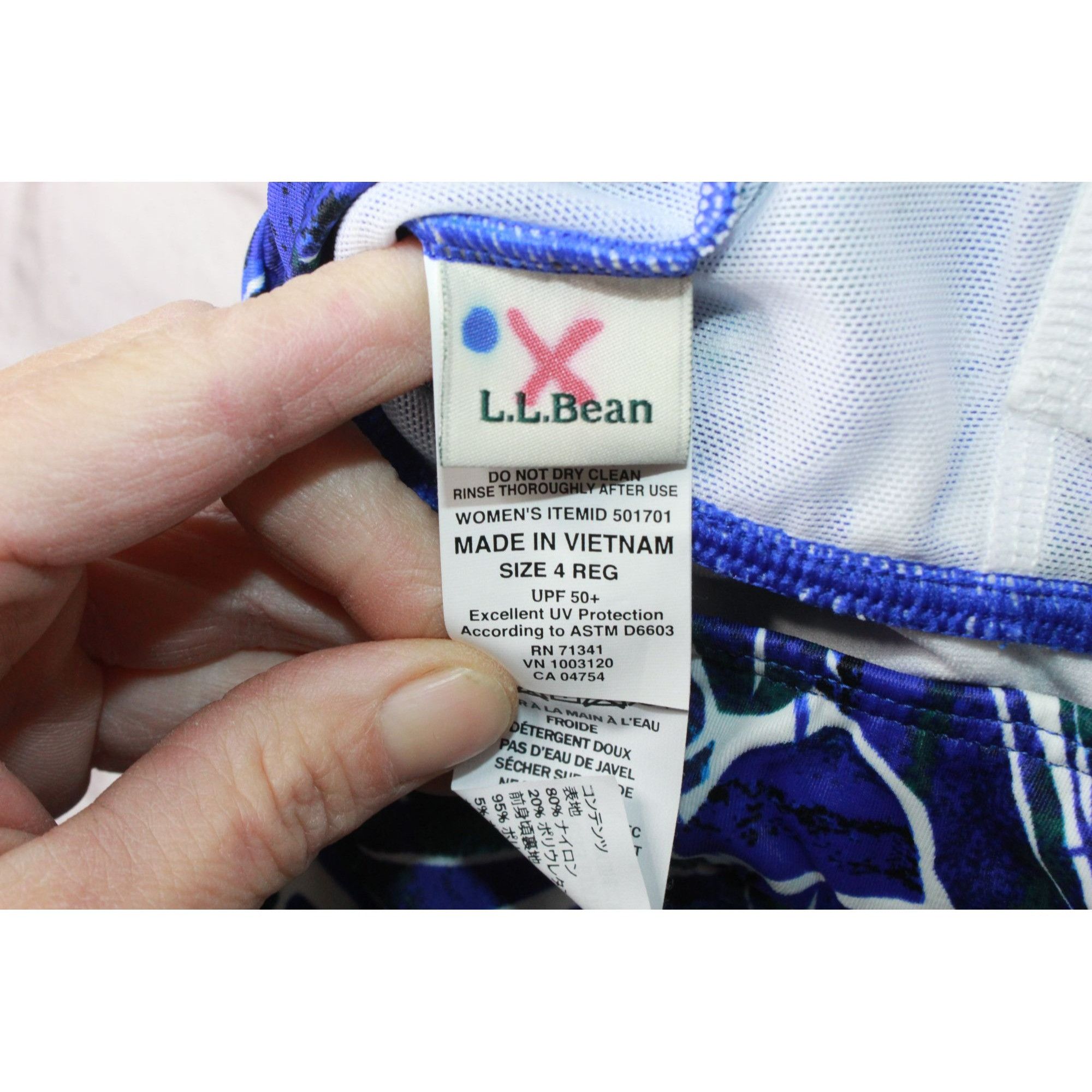 L.L. Bean LL Bean Mix and Match Swim Collection Halter Tankini Top Size S / US 4 / IT 40 - 7 Thumbnail