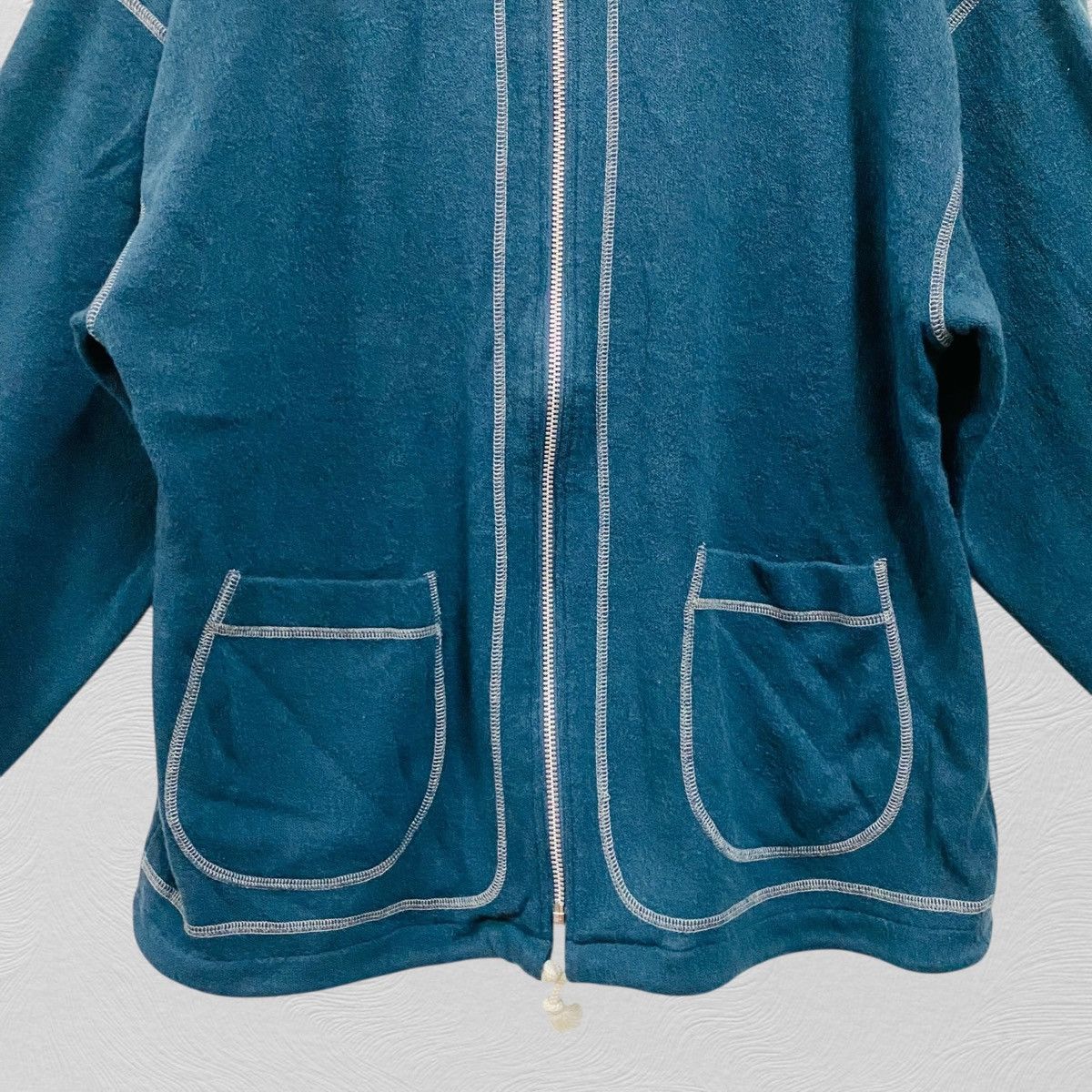 ABAHOUSE Vintage Abahouse full zipper sweater Size US L / EU 52-54 / 3 - 3 Thumbnail