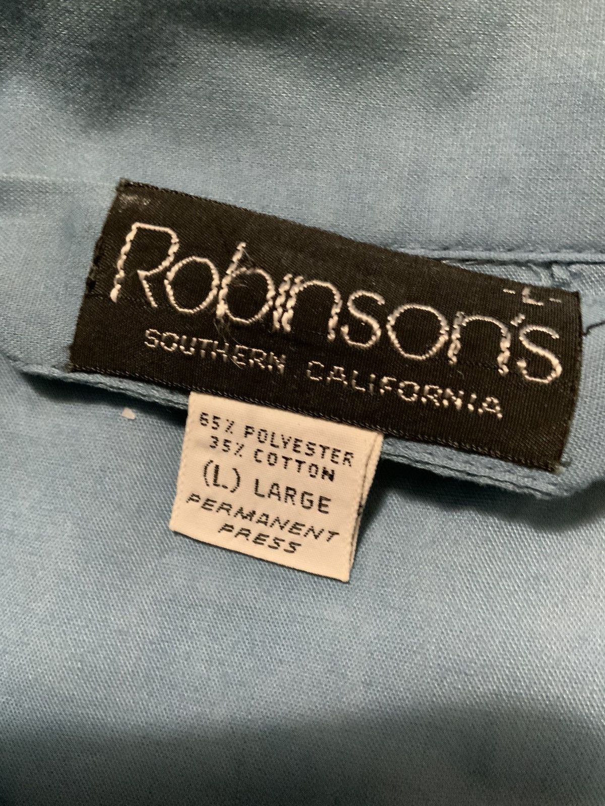 Vintage 60s 70s Robinson’s Embroidered Duck Bird Mod Pajama Shirt Size US L / EU 52-54 / 3 - 5 Thumbnail
