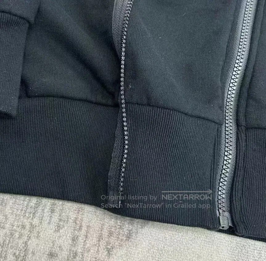 Undercover black oversized hoodie with double zipper. Size US L / EU 52-54 / 3 - 6 Thumbnail