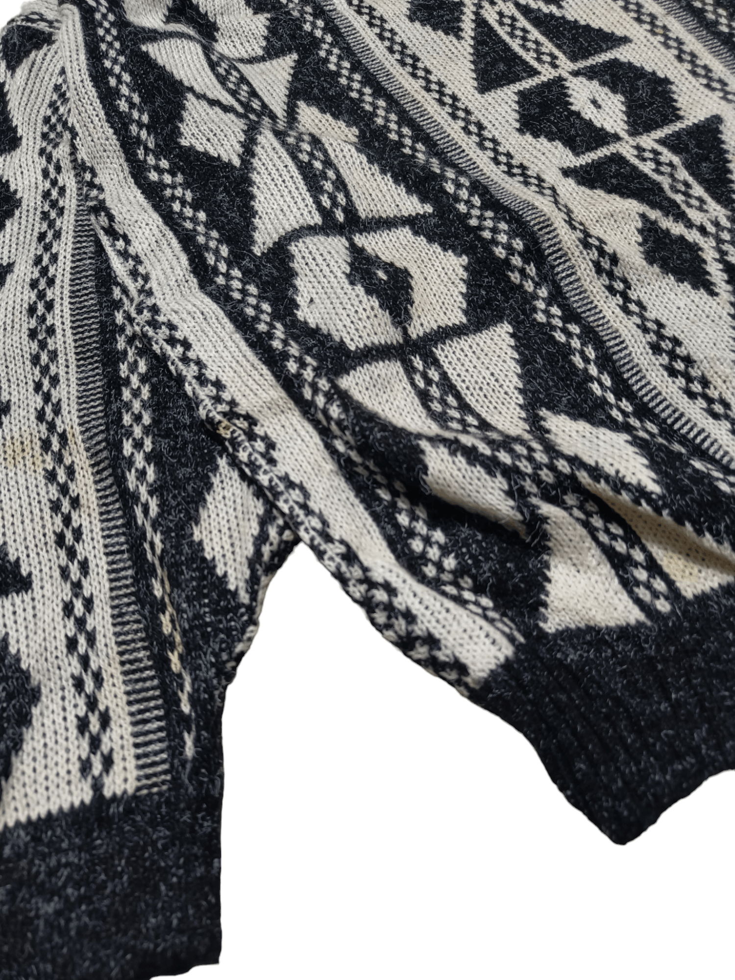 Other Vintage 70s Aztec Navajo Ethnic Abstract Motifs Knit Sweater Size US M / EU 48-50 / 2 - 5 Thumbnail