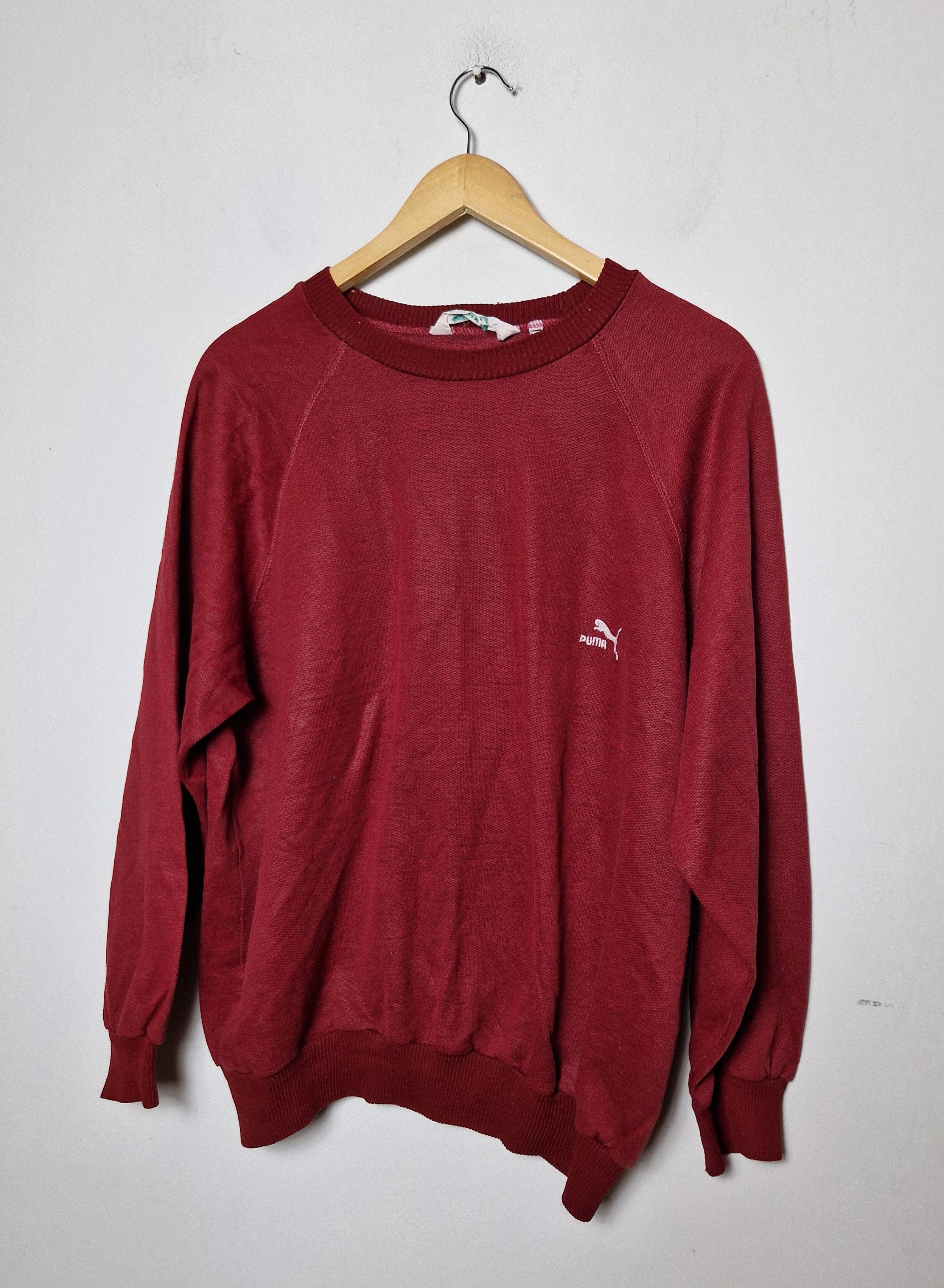 Puma × Vintage Puma vintage 80s sweater Size US XL / EU 56 / 4 - 1 Thumbnail