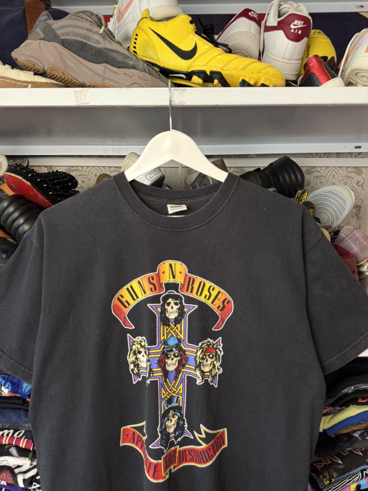 Band Tees GNR Appetite For Distruction Promo Cross T shirt Y2K tee L Size US L / EU 52-54 / 3 - 2 Thumbnail