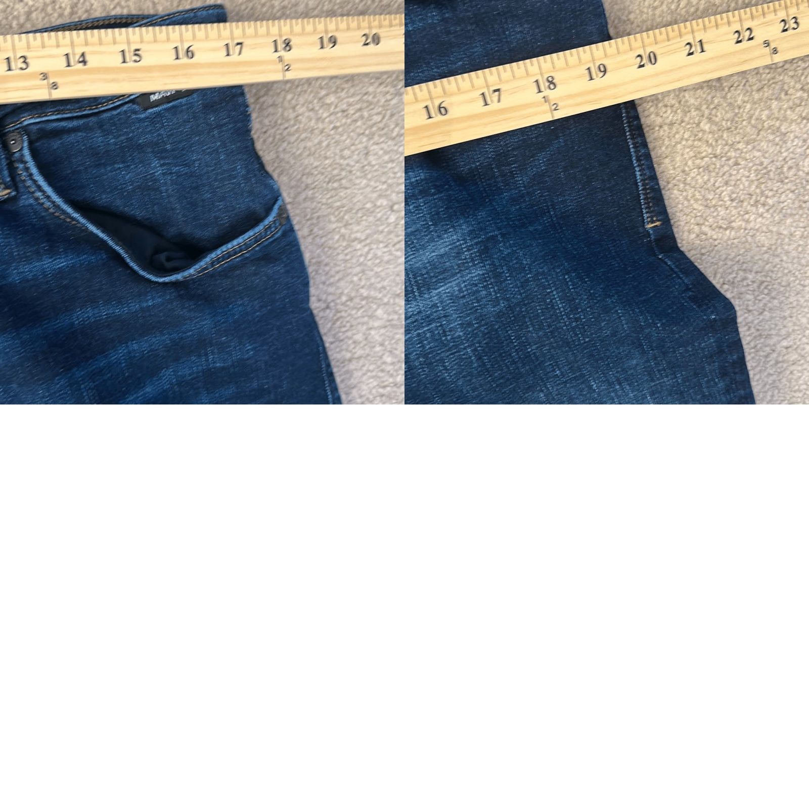 Vintage Mavi Jeans Matt Relaxed Straight Jeans W35 L34 Regular Size 35 Blue Straight Men Jeans Size US 35 - 9 Thumbnail