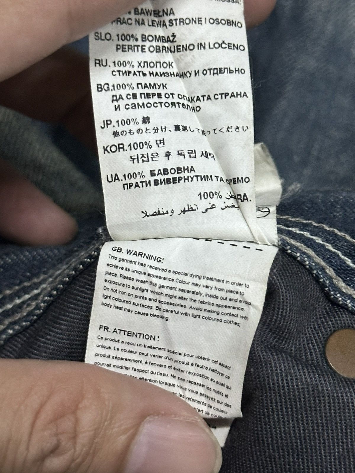 G-Star G Star Vintage Distressed Baggy Loose Style & Faded Wash Size US 32 / EU 48 - 11 Thumbnail