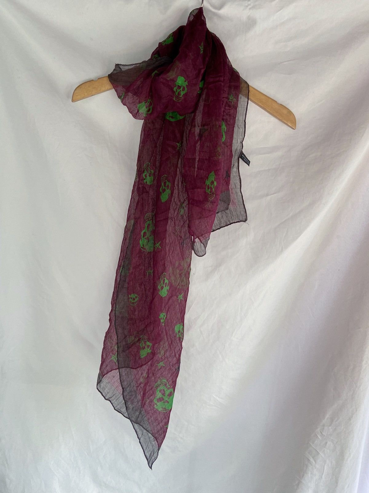 Japanese Brand UKNOWN BRAND SKULL SCARF Size ONE SIZE - 5 Thumbnail