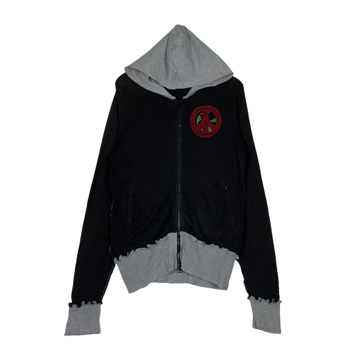 Japanese Brand 291295 HOMME Wanted Transformation Hoodies #0830-C37 Size US M / EU 48-50 / 2 - 4 Thumbnail