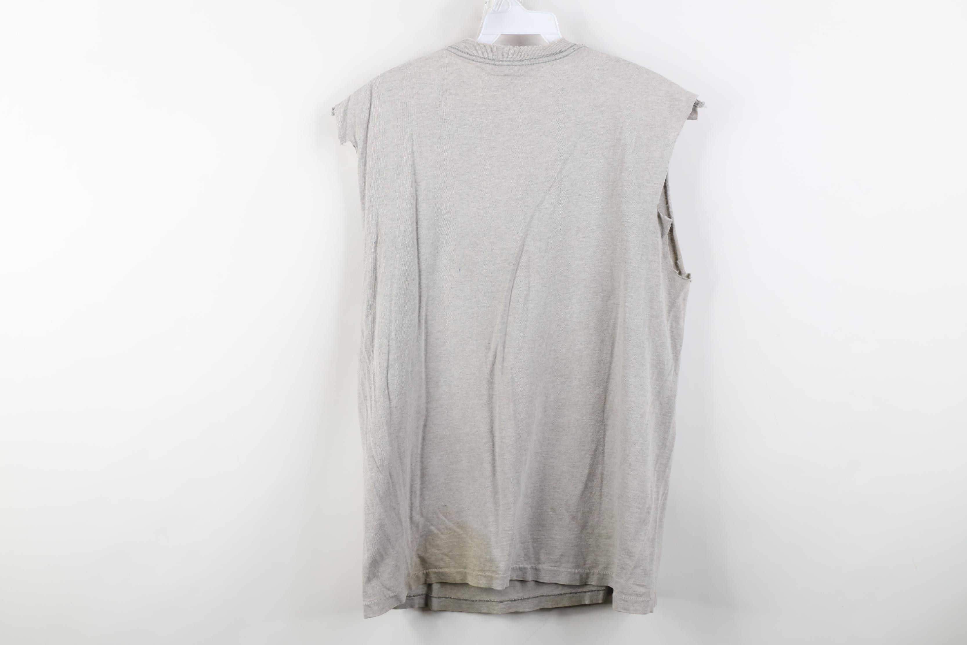 Nike Vintage 80s 90s Nike Cut Off Volleyball Beach T-Shirt USA Size US M / EU 48-50 / 2 - 14 Thumbnail