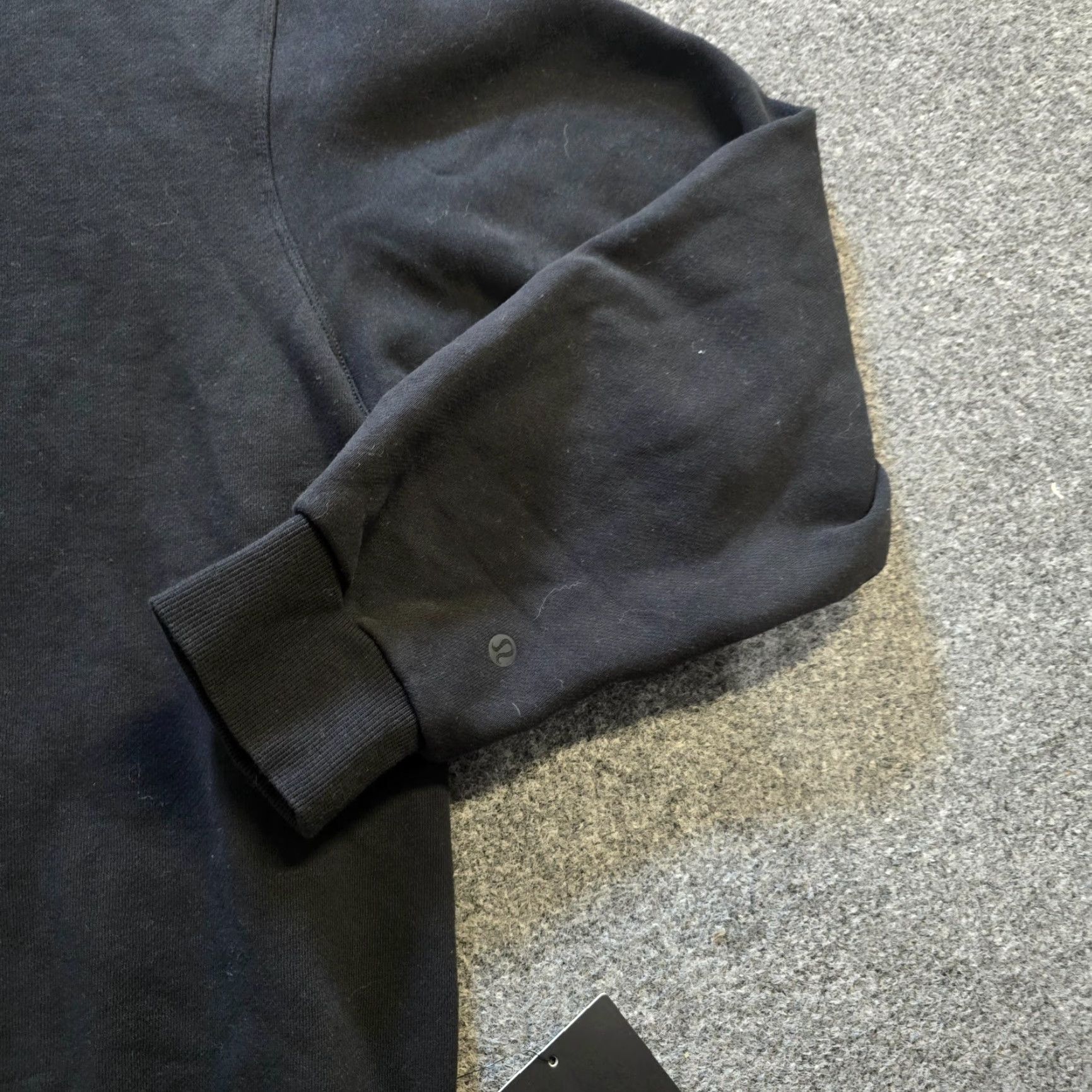 Lululemon Lululemon Sweater Mens XL Black Steady State Half Zip Embroidery Fleece Pullover 1/2 Zip Regular Size US XL / EU 56 / 4 - 3 Thumbnail