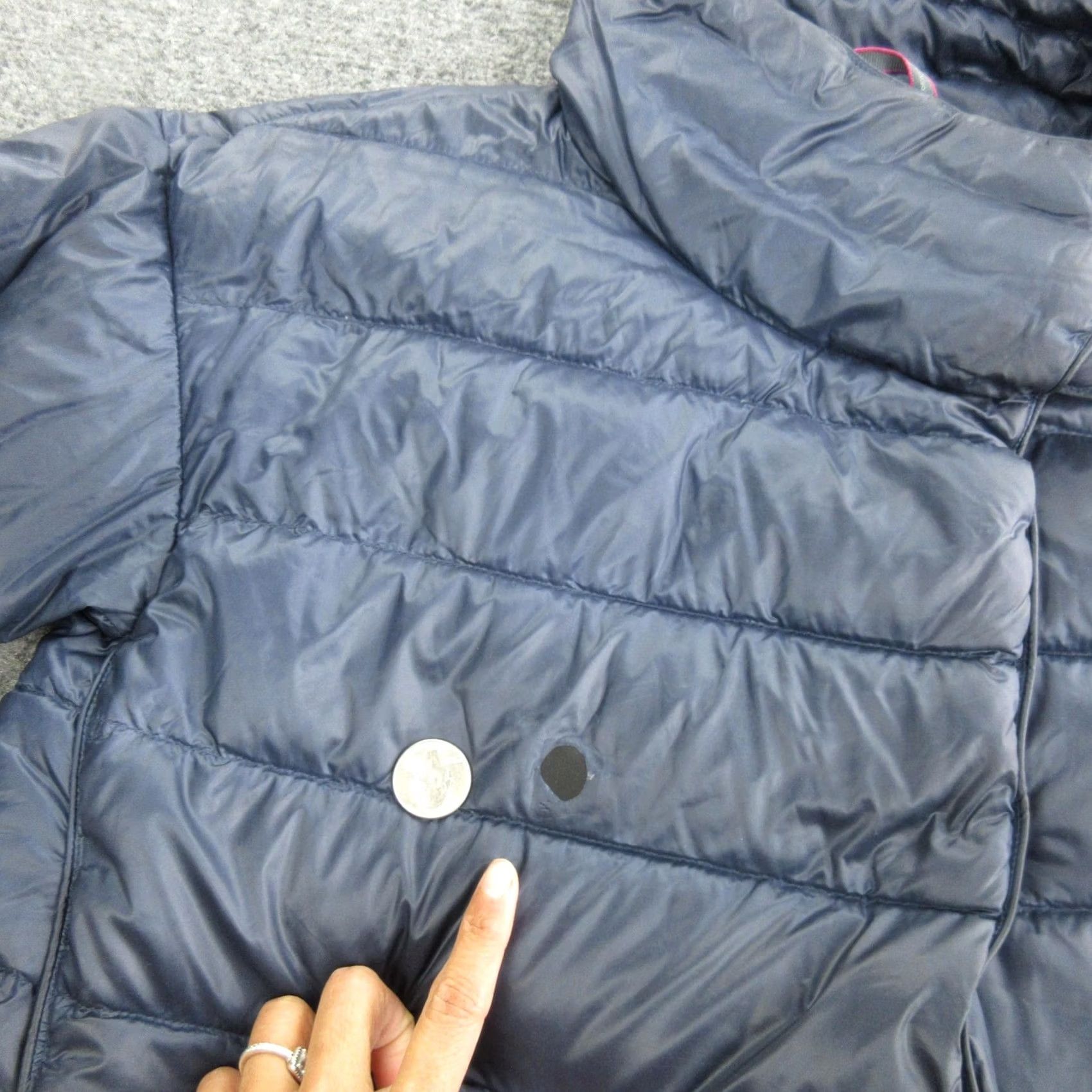 Vintage Stio Down Puffer Jacket Womens XS Blue Quilted Full Zip Collared Warm Insulated Size XS / US 0-2 / IT 36-38 - 3 Thumbnail