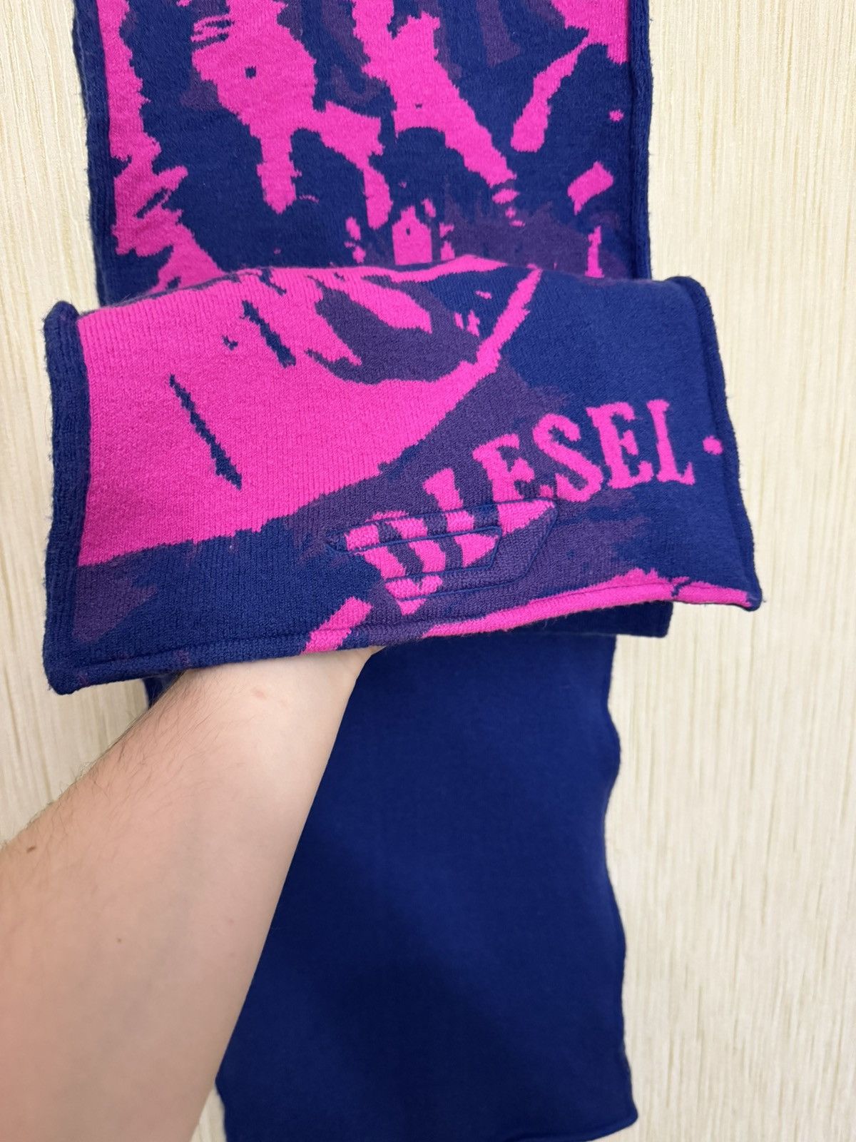 Disney × Vintage Diesel vintage big logo Y2K scarf Size ONE SIZE - 2 Thumbnail
