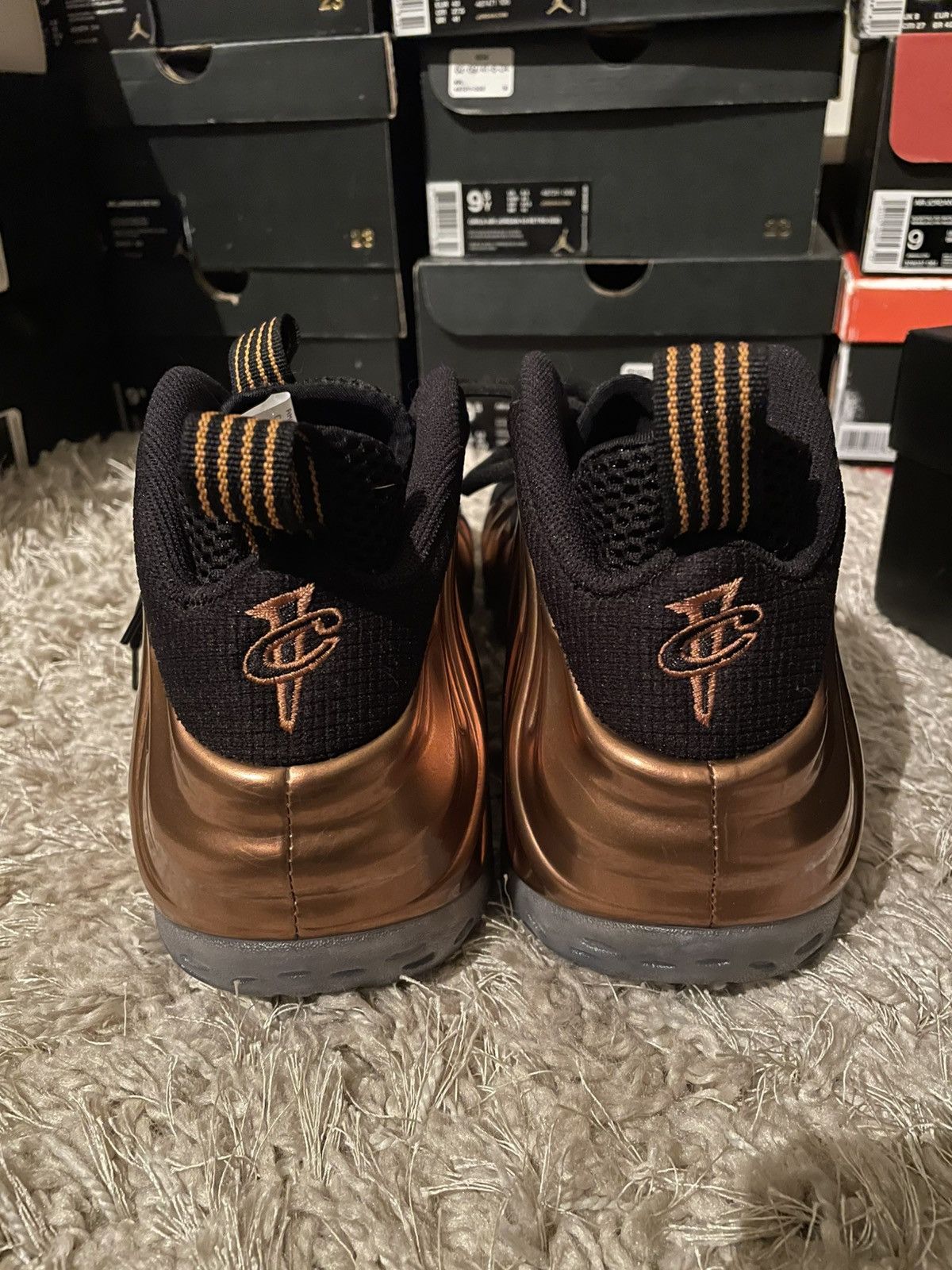 Nike Nike Air Foamposite One Copper Size US 10.5 / EU 43-44 - 6 Thumbnail