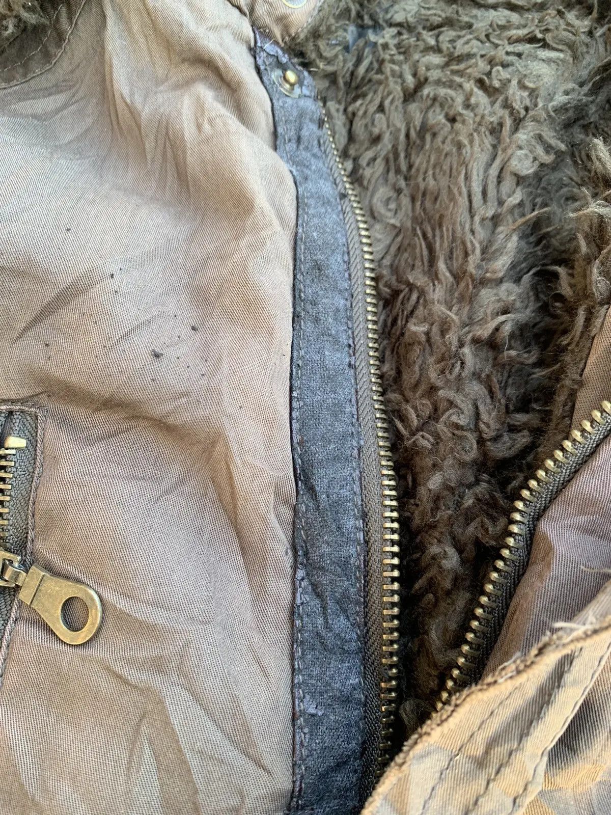 In The Attic In The Attic homme Faux Fur Trim hooded Parka Jacket . Size US L / EU 52-54 / 3 - 4 Thumbnail