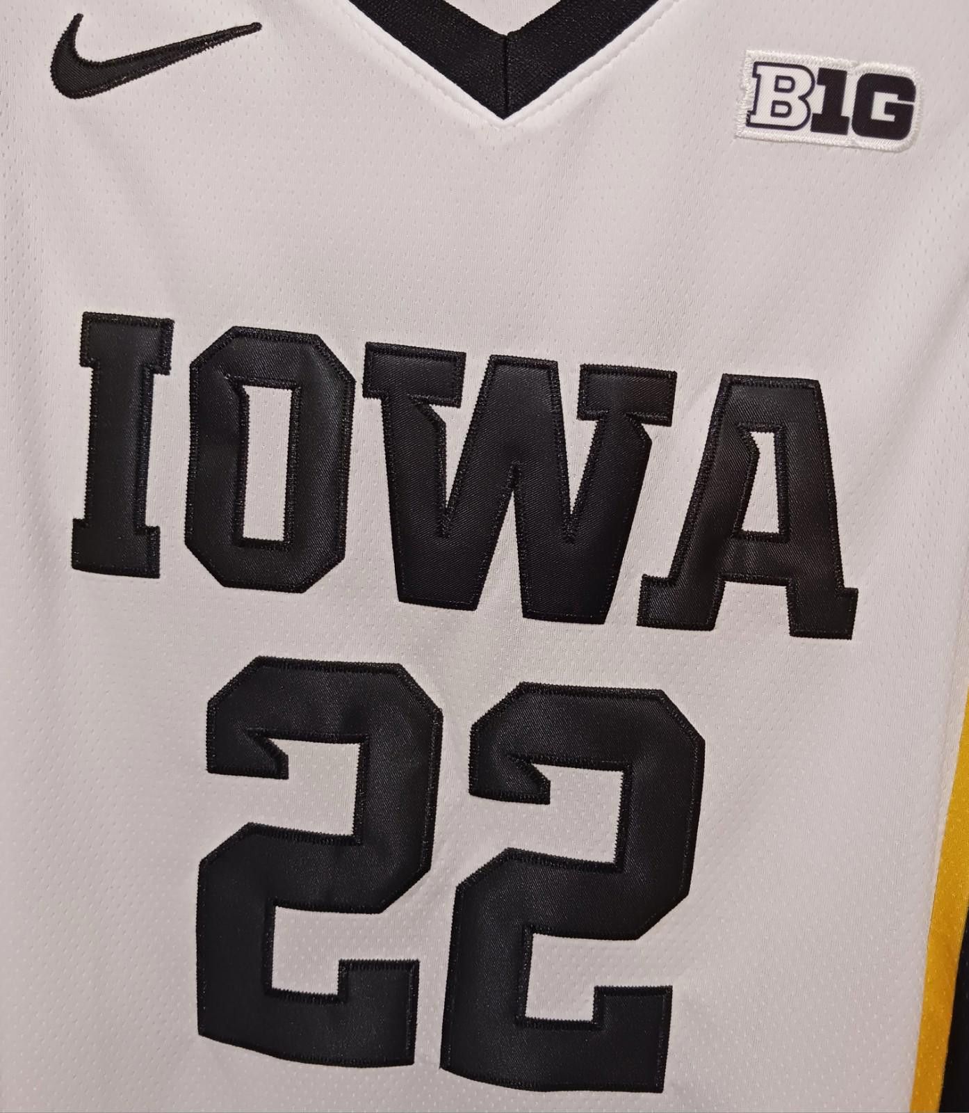 Nike Caitlin Clark (Nike)-(Iowa)-(Hawkeyes)-(White)-(New)-(S)-$65 Size ONE SIZE - 9 Thumbnail