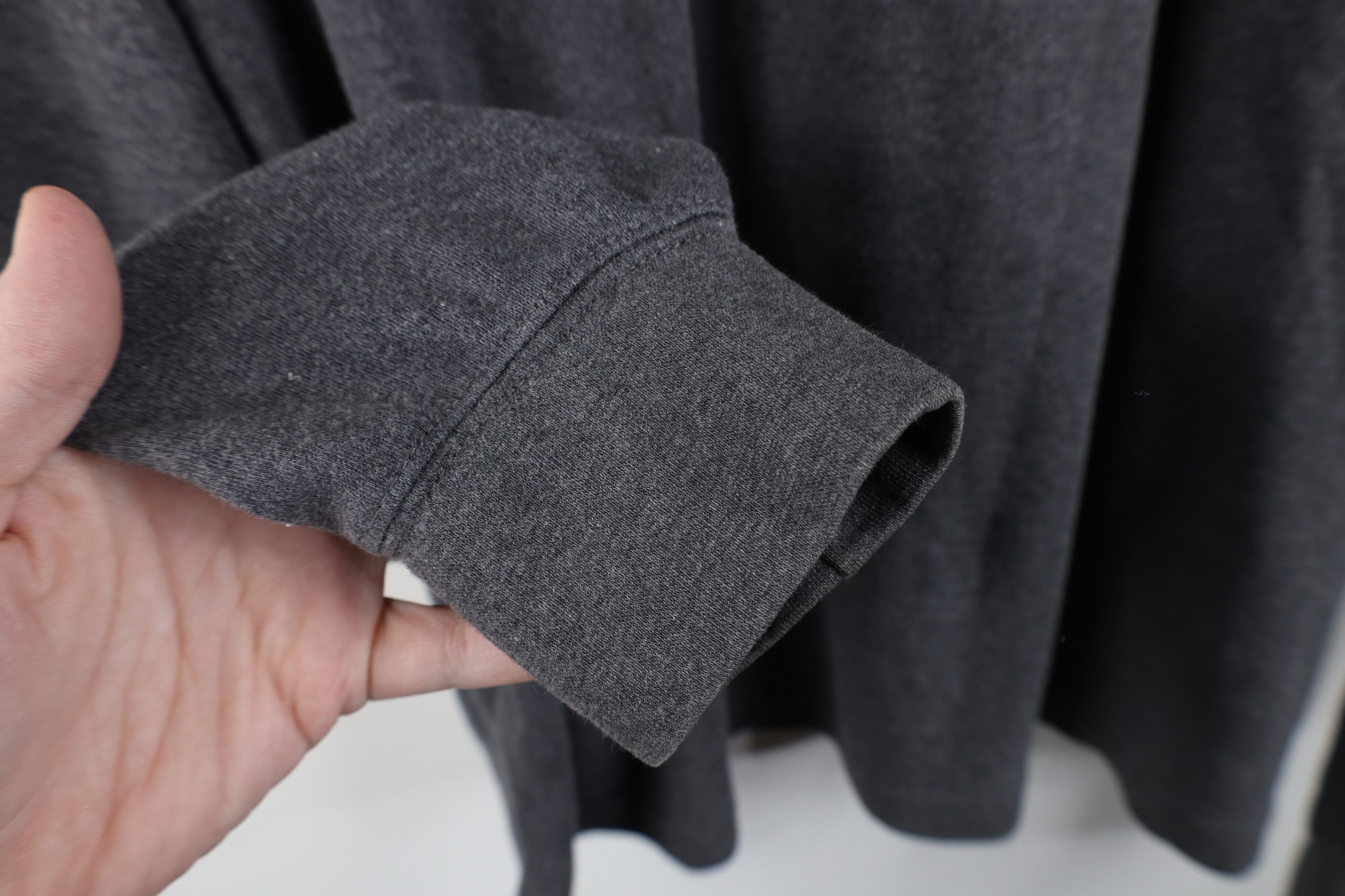Lands' End Vintage 90s Lands End Long Sleeve Turtleneck T-Shirt Gray Size US L / EU 52-54 / 3 - 5 Thumbnail