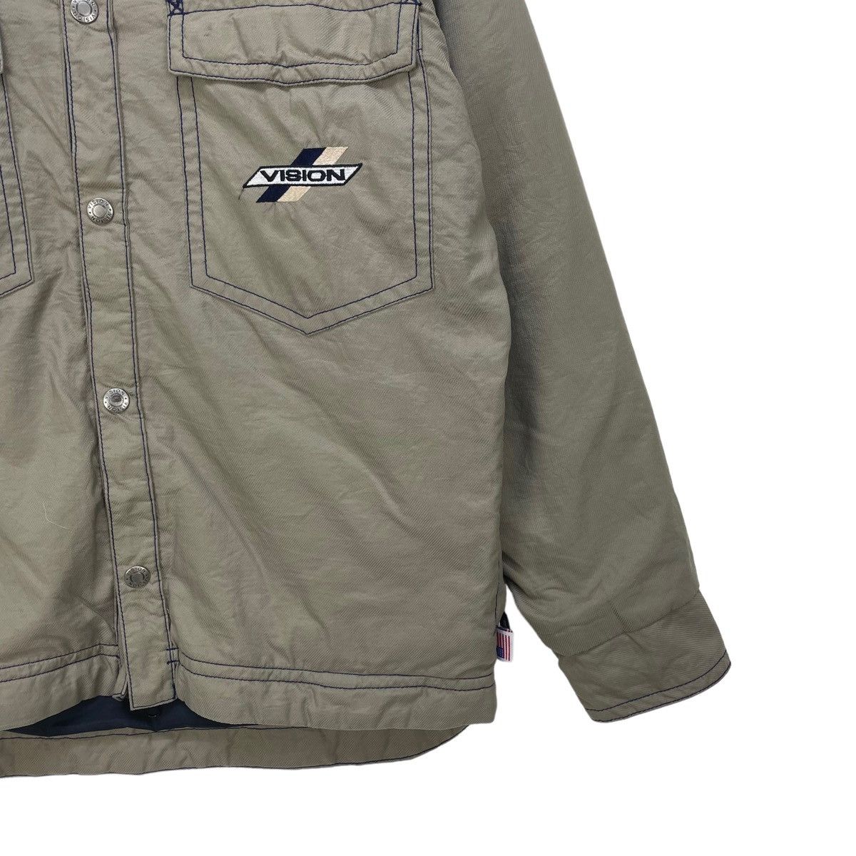 Vintage Vision Streetwear Double Pocket Jacket Size US M / EU 48-50 / 2 - 6 Thumbnail