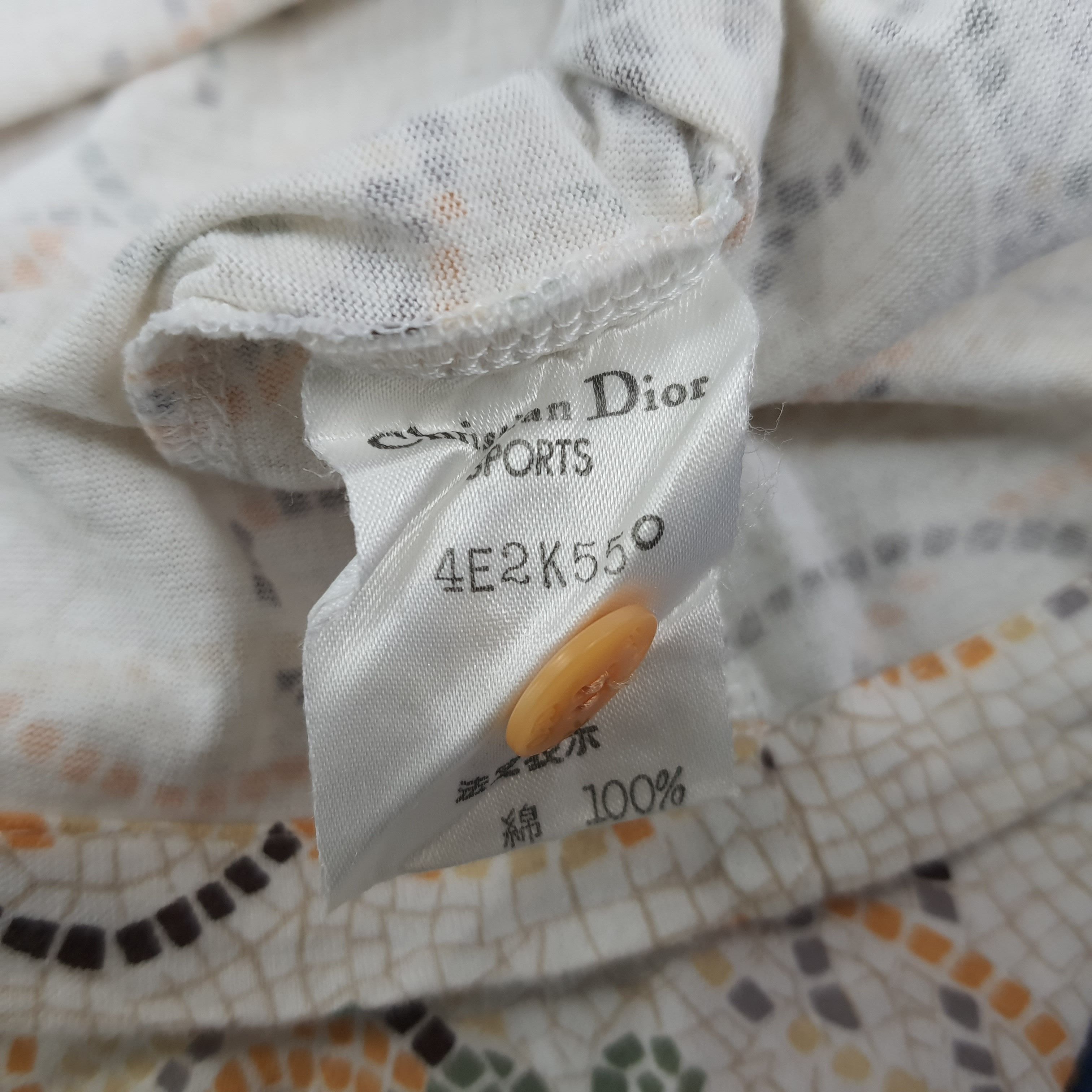 Christian Dior Monsieur × Vintage Vintage Christian Dior Sports Polo Shirt Size M / US 6-8 / IT 42-44 - 5 Thumbnail
