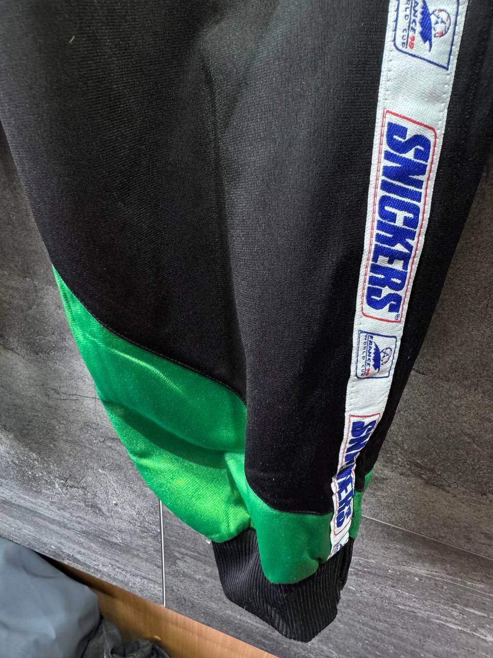 Other Vintage Snickers France 98 World Cup Tracksuit Jacket Pants Size US L / EU 52-54 / 3 - 7 Thumbnail