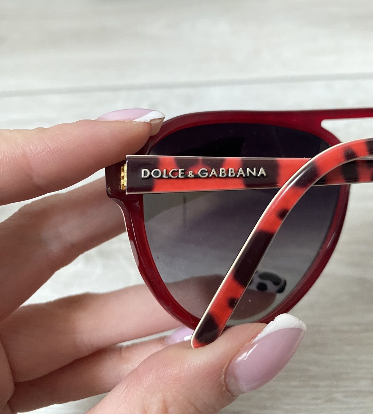 Dolce & Gabbana Dolce&Gabbana vintage red black glasses Size ONE SIZE - 5 Thumbnail