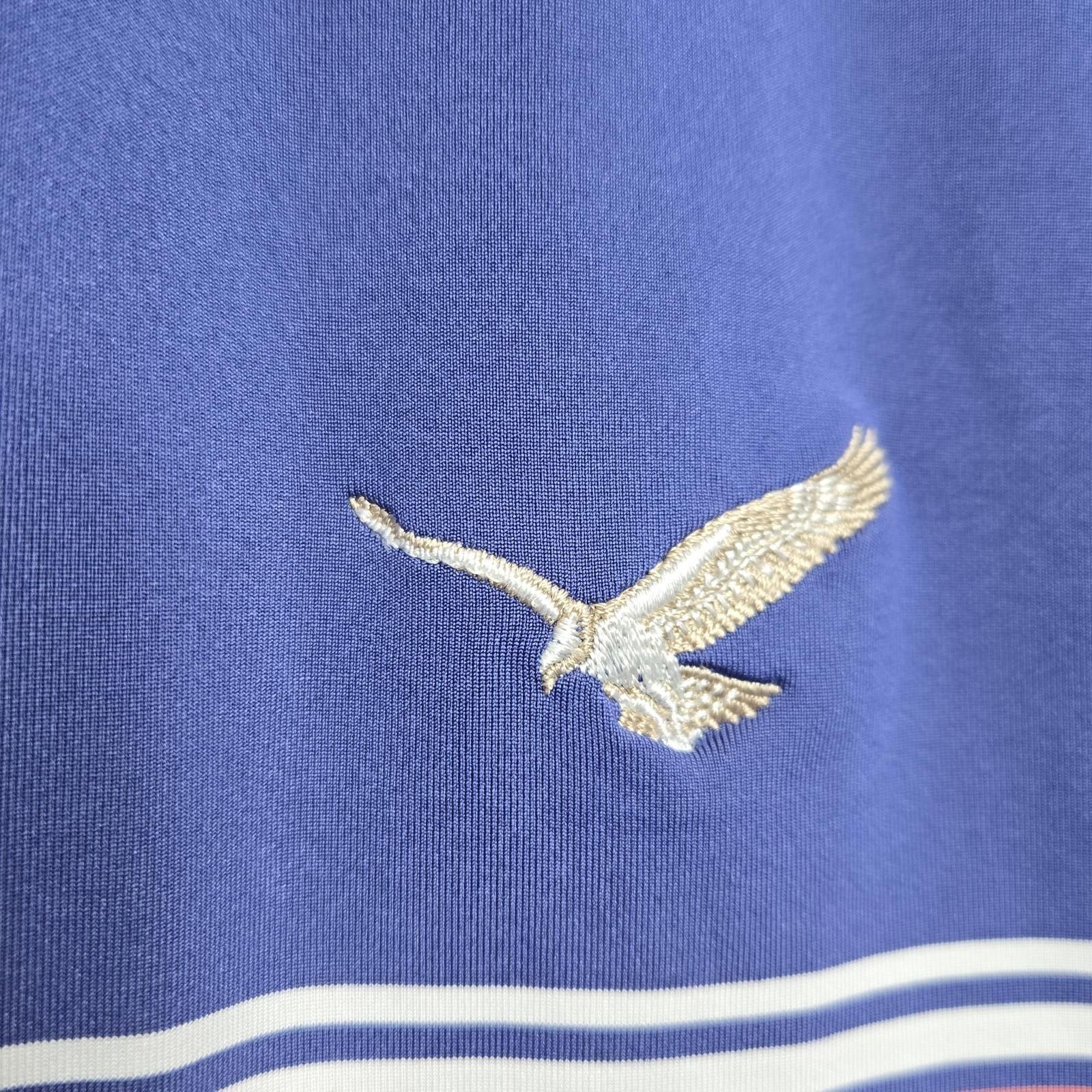 Peter Millar Peter Millar Polo Men Large Golf Blue Stripe Summer Comfort Size US L / EU 52-54 / 3 - 3 Thumbnail