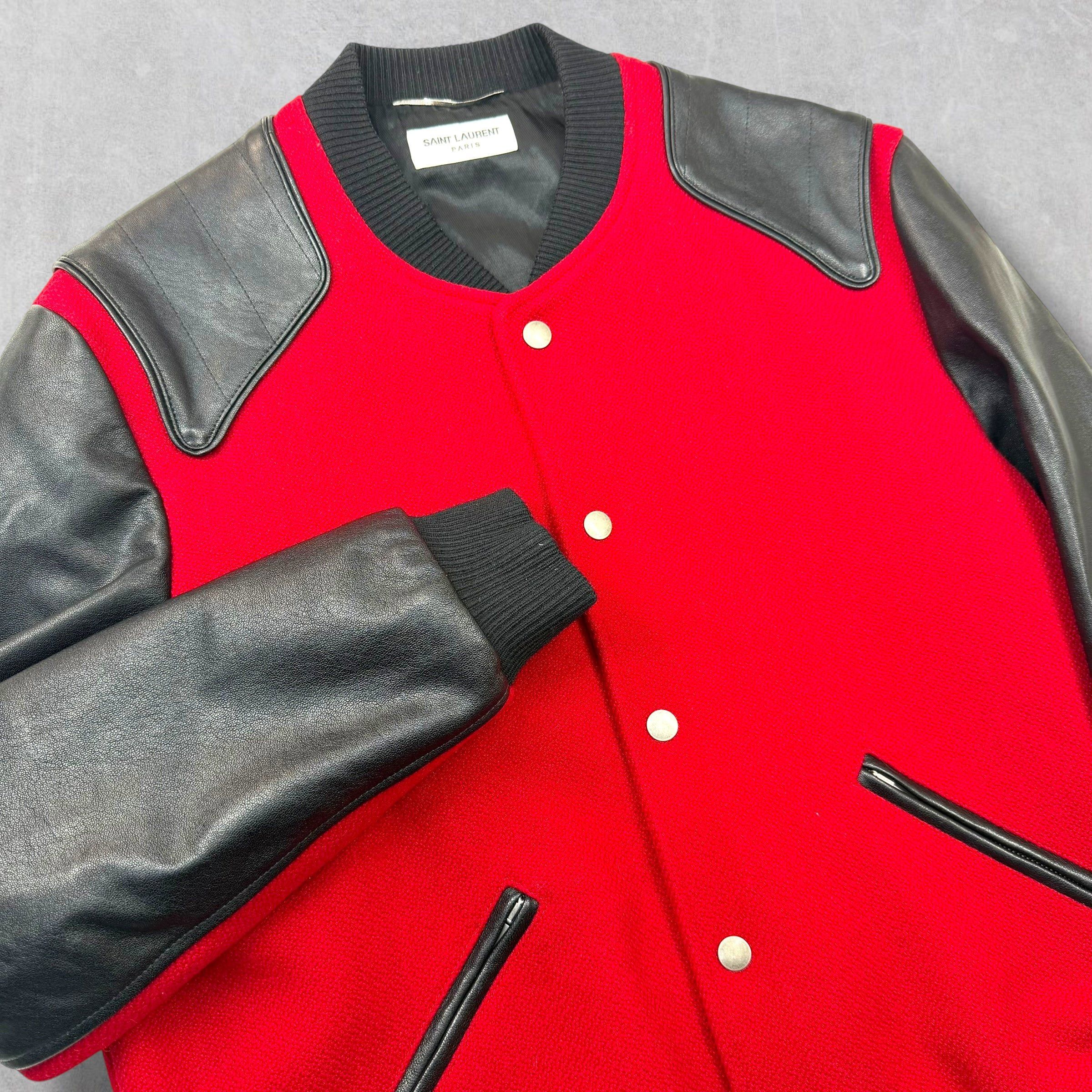 Other Saint Laurent Paris "Heaven" Teddy Bomber Jacket 54 (XL) Size US XL / EU 56 / 4 - 4 Thumbnail
