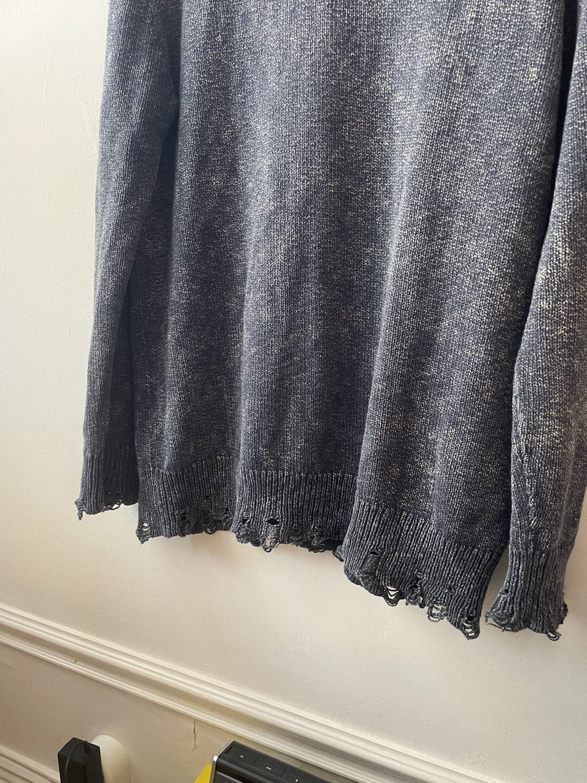 Acne Studios *RARE GRAIL* Acne Studios washed faded sweater distressed Size US L / EU 52-54 / 3 - 4 Thumbnail