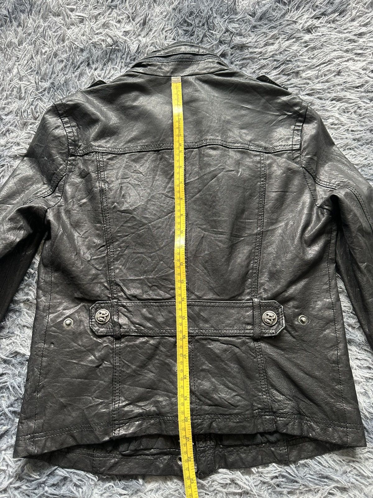BUCKAROO 🔥Grail🔥 AW10 Buckaroo sheepskin leather jacket Size US M / EU 48-50 / 2 - 19 Thumbnail
