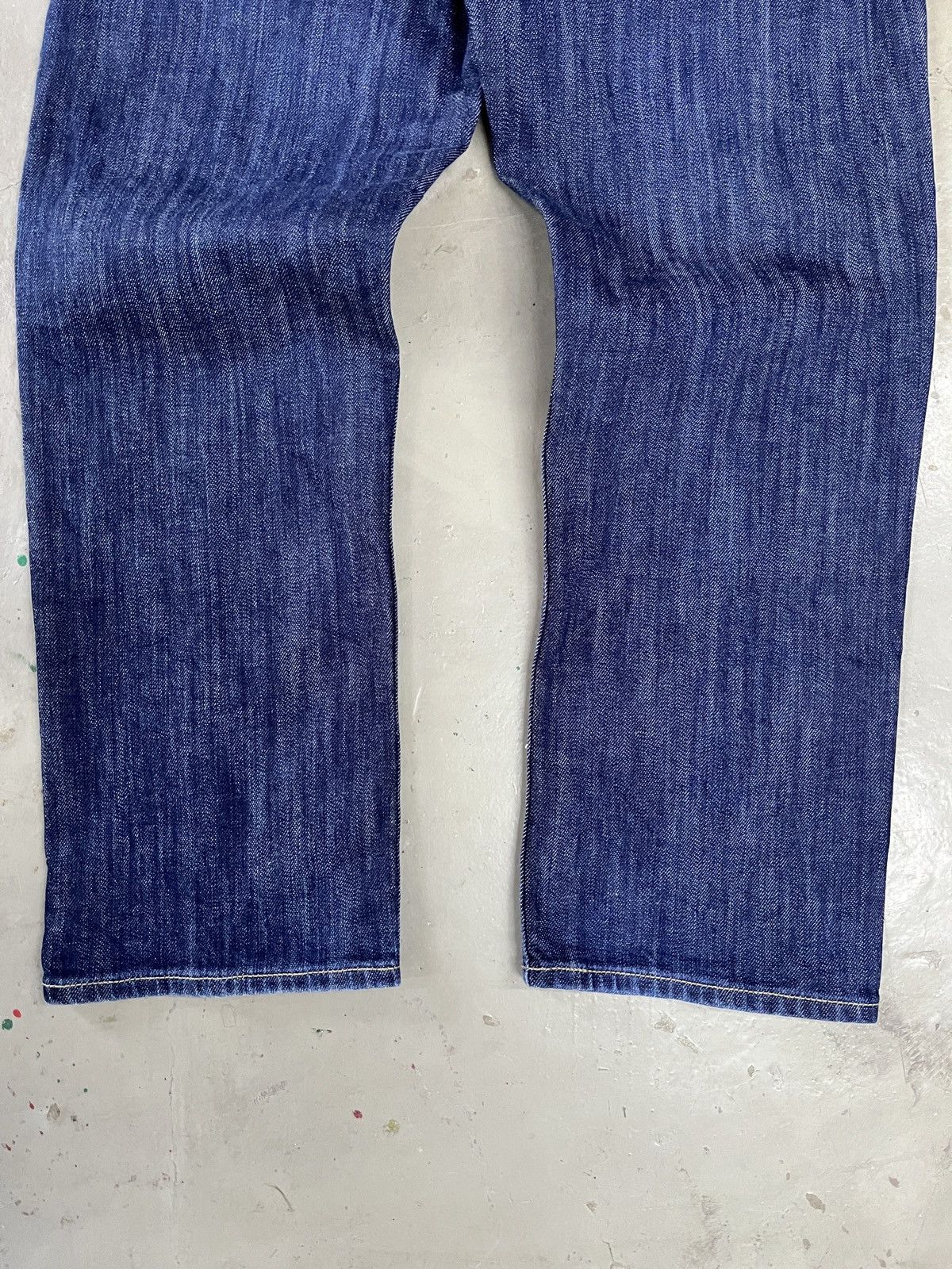 Burberry Burberry BRIT Non Selvedge Indigo Denim Straight Cut Jeans Size US 32 / EU 48 - 4 Thumbnail