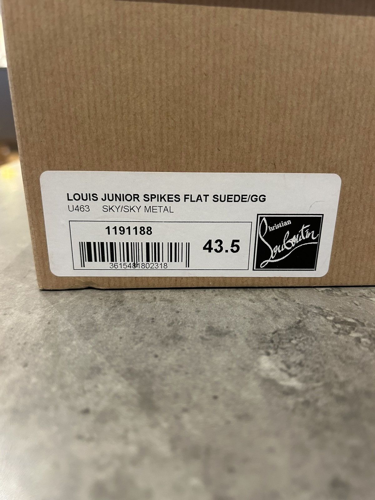 Christian Louboutin Louis Junior Spikes Size US 10.5 / EU 43-44 - 8 Thumbnail