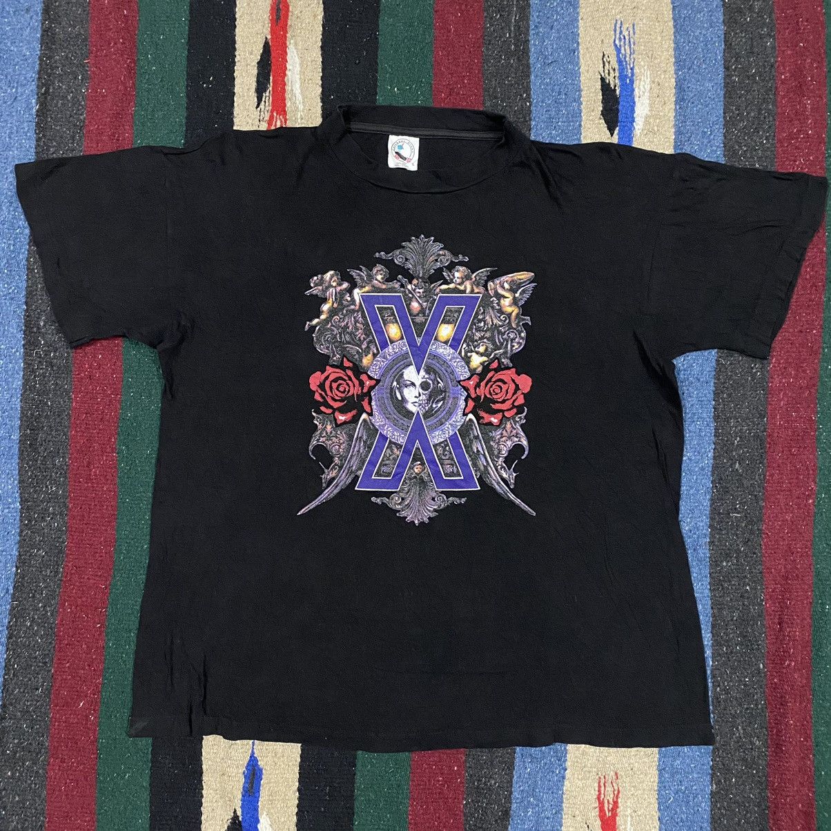 Band Tees Vintage 90S X JAPAN TOUR 1991 STAFF Tee Size US L / EU 52-54 / 3 - 1 Thumbnail