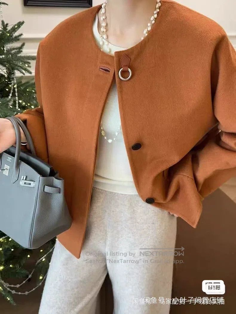 Hermes Hermes Cashmere Jacket Size 4XL / US 24-26 - 5 Thumbnail