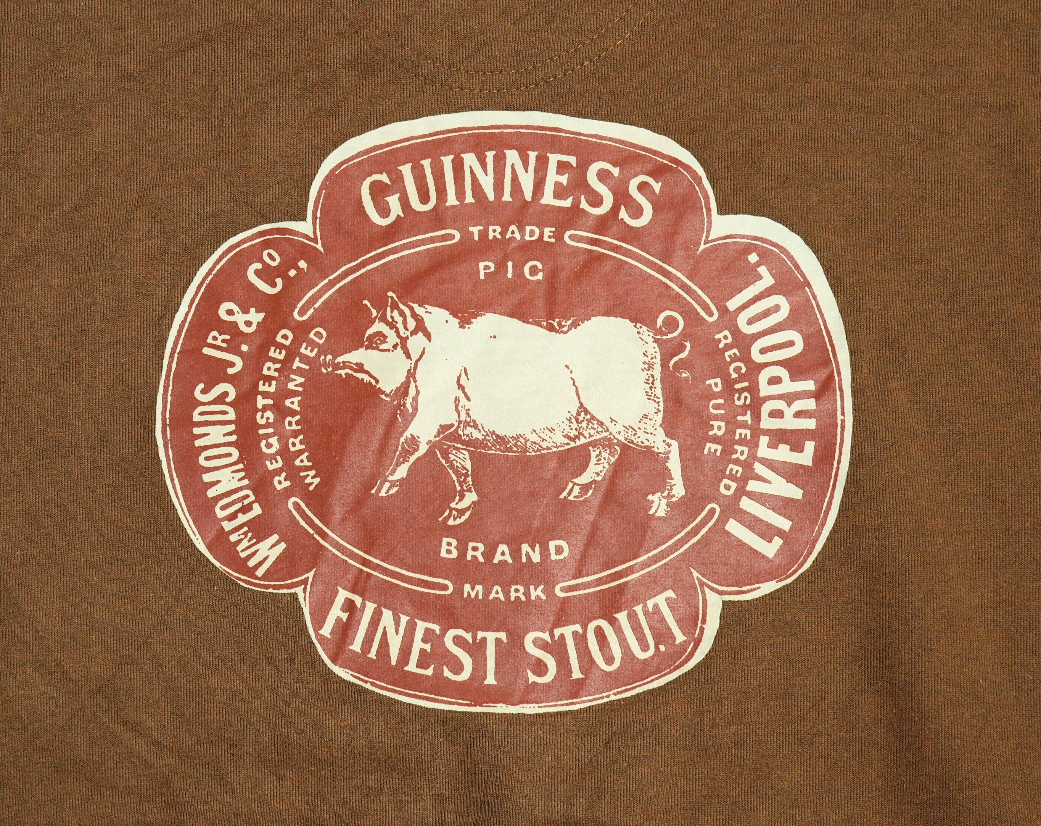 Carhartt Carhartt Brown Hoodie Guinness Finest Stout Pullover Size US XL / EU 56 / 4 - 6 Thumbnail