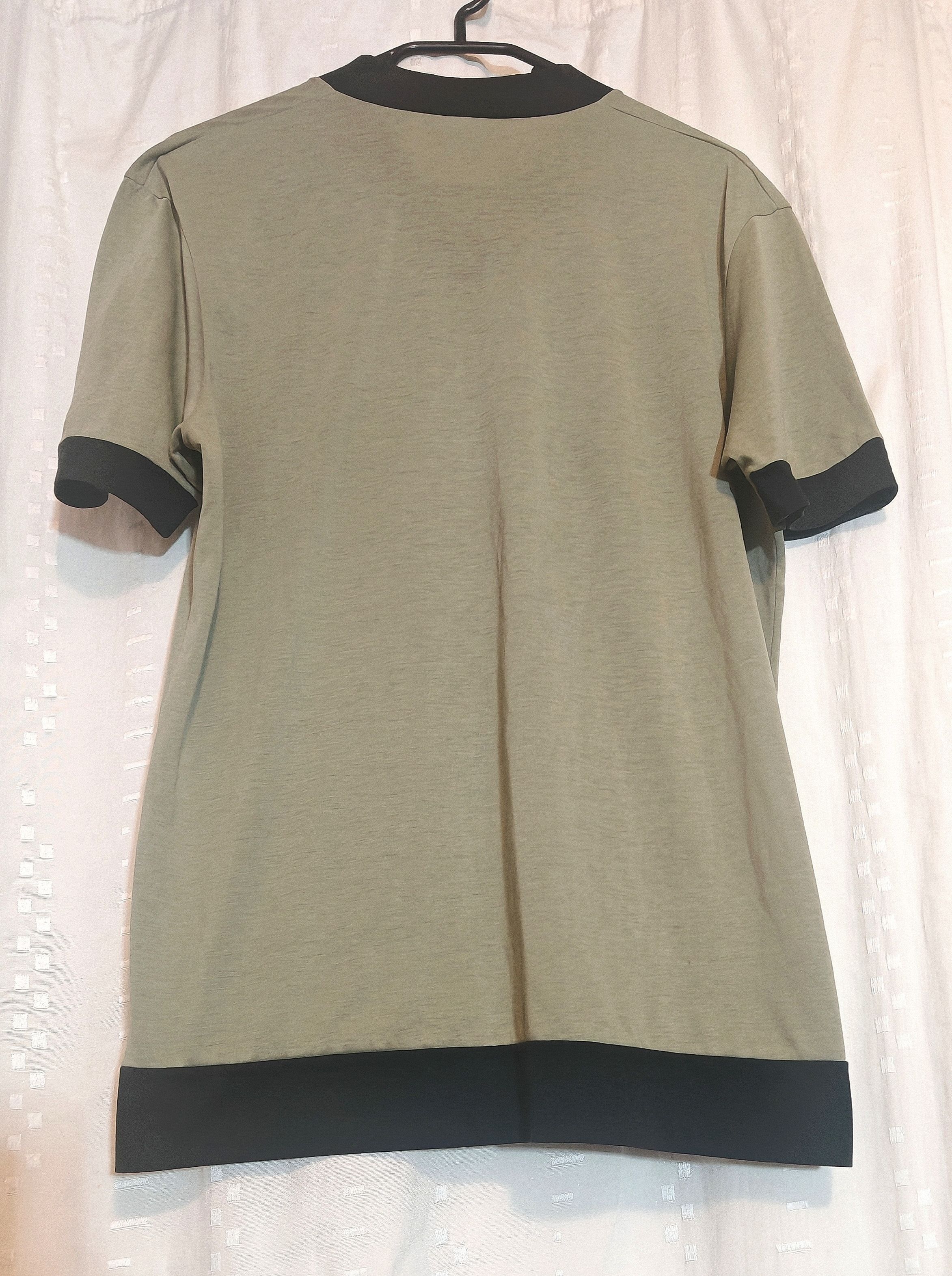 Other VTG Men's Seidensticker Contrast Trim V-Neck Ringer Tee sz L Size US L / EU 52-54 / 3 - 5 Thumbnail