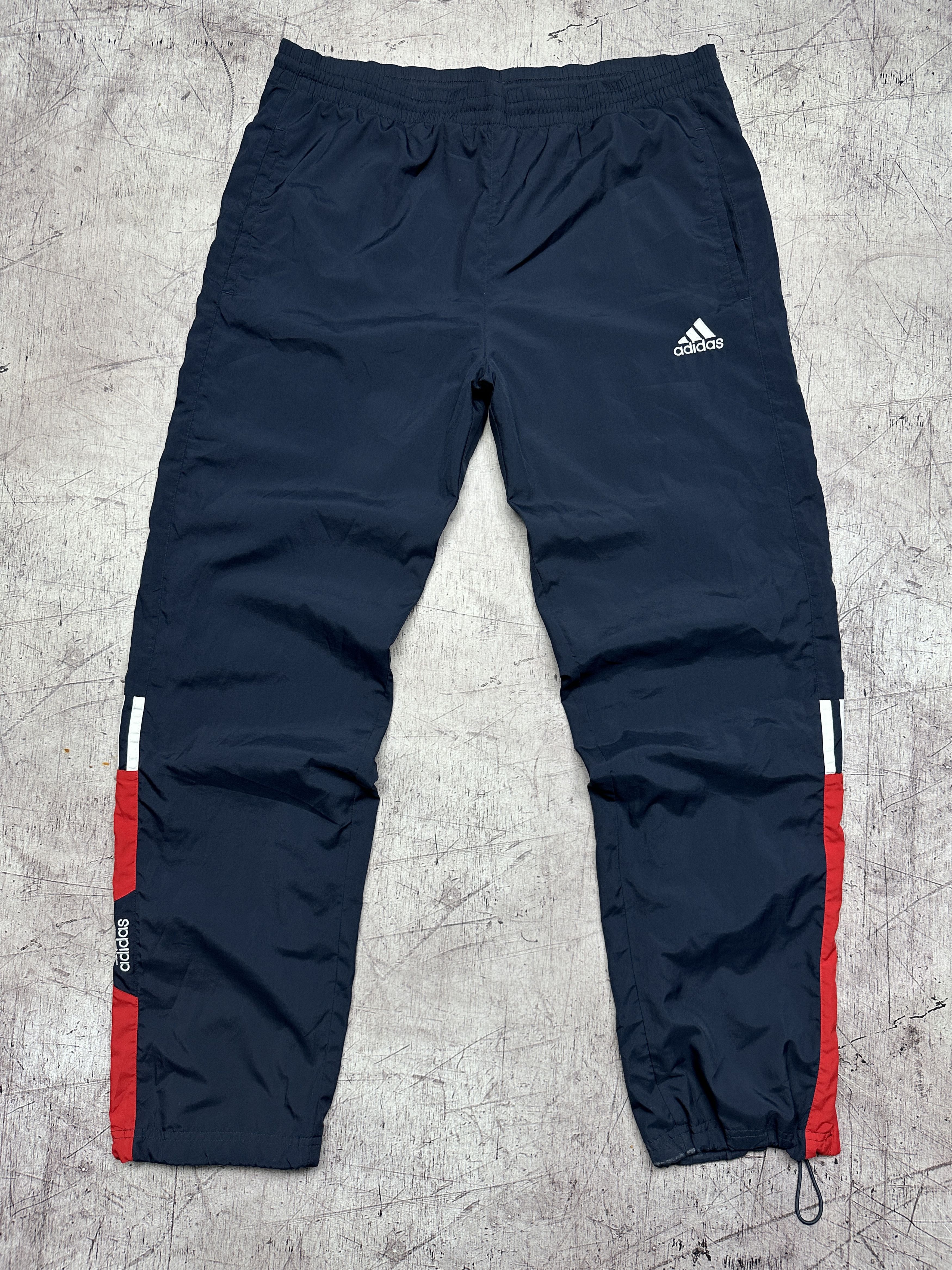 Adidas Adidas Vintage Mens Nylon Track Pants Size US 34 / EU 50 - 1 Thumbnail