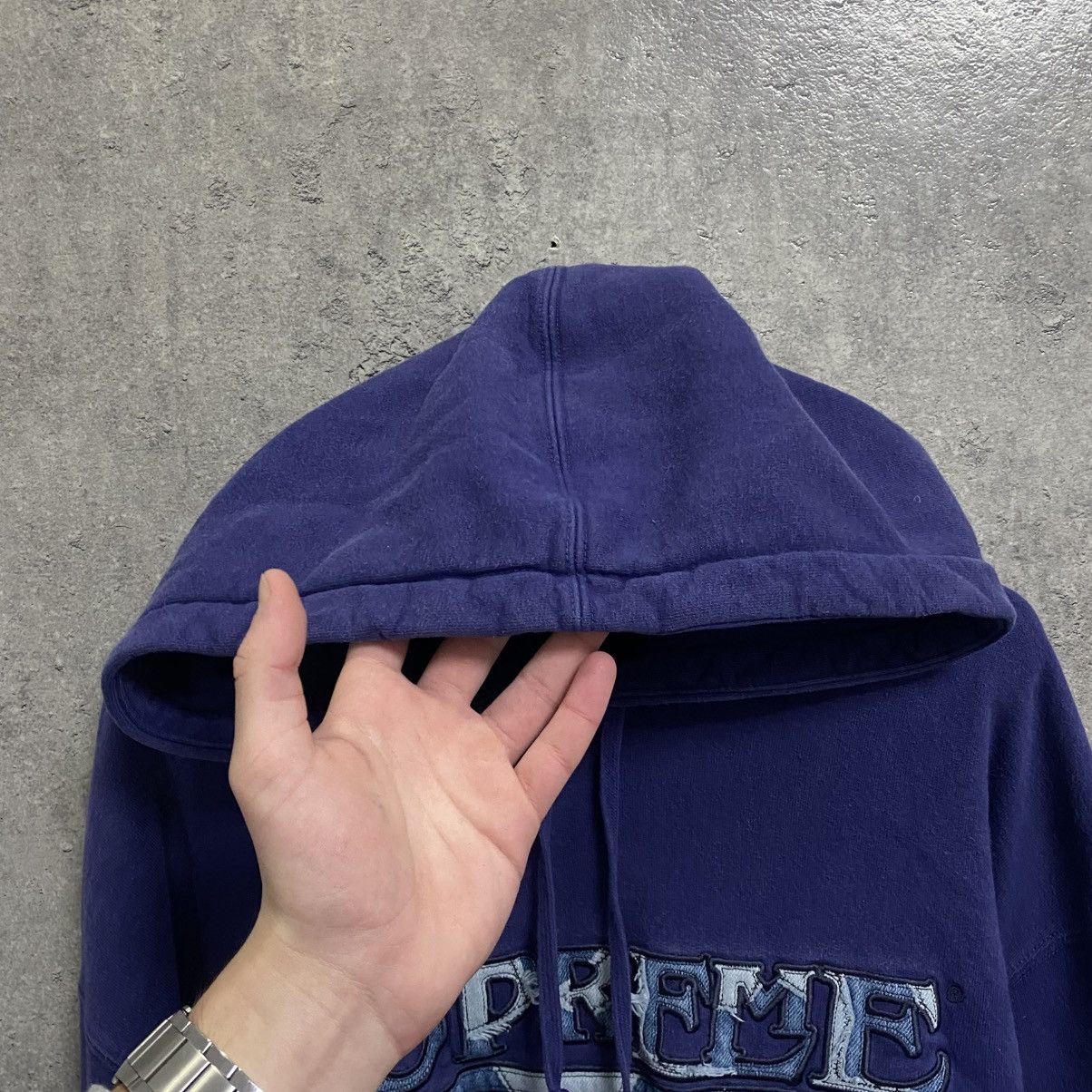 Supreme Vintage Supreme hoodie big logo Size US L / EU 52-54 / 3 - 7 Thumbnail
