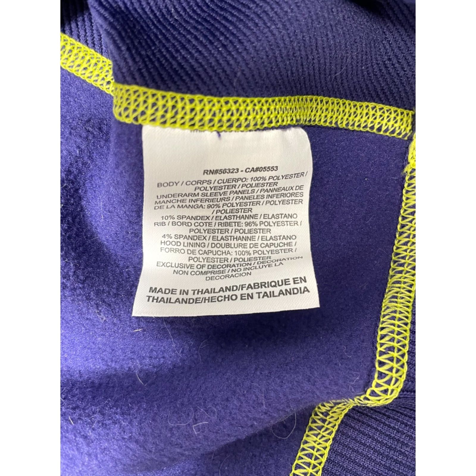 Nike Nike Therma Fit Hoodie Womens Large Purple Pullover Athletic Sweatshirt Size L / US 10 / IT 46 - 3 Thumbnail