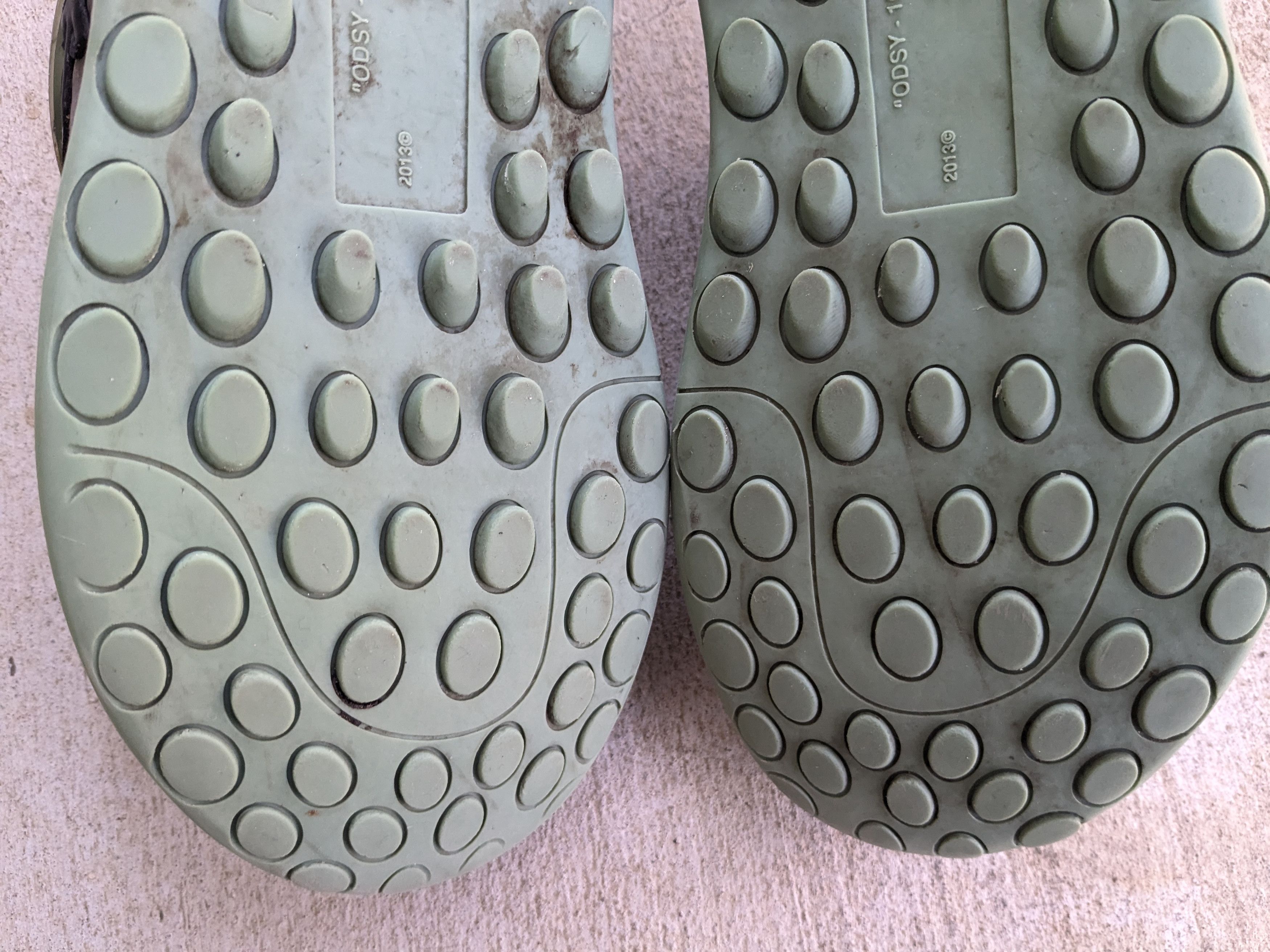 Off-White Off-White Odsy-1000 Sneakers Gray Green 7 40 Virgil Abloh Size US 7 / EU 40 - 16 Thumbnail