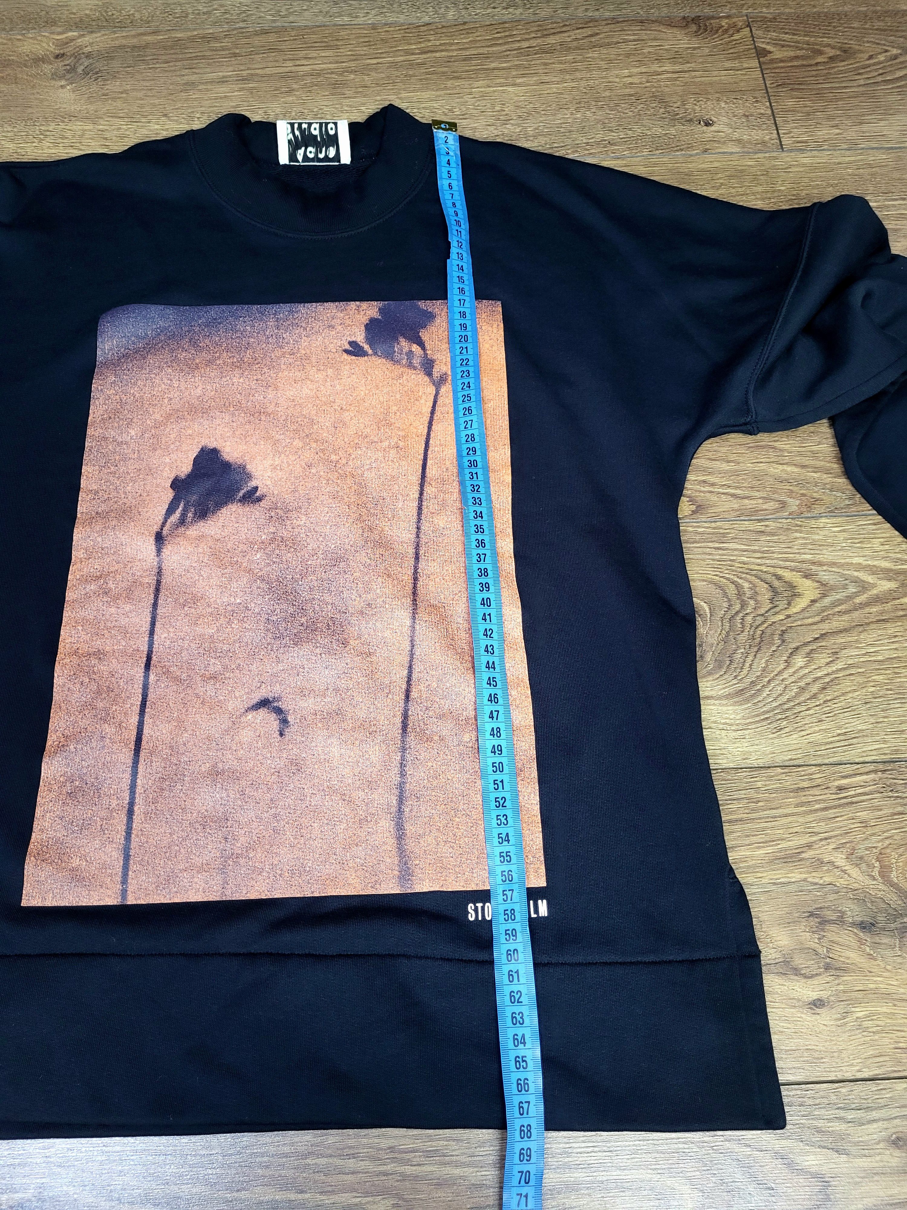 Acne Studios Acne Studios Black Folke Print Sweatshirt XS Size US XS / EU 42 / 0 - 8 Thumbnail