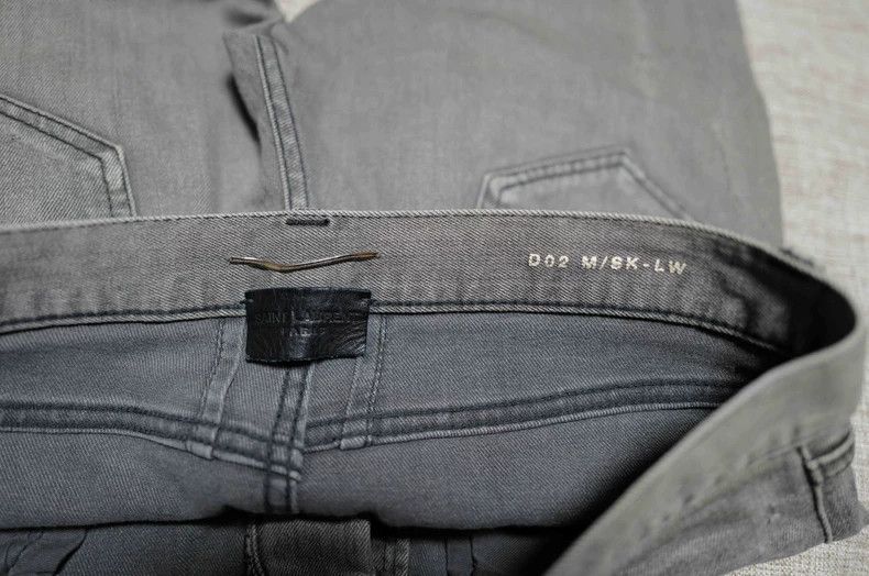 Saint Laurent Paris Saint Laurent Paris Washing destroys old jeans. Size 29" - 3 Thumbnail