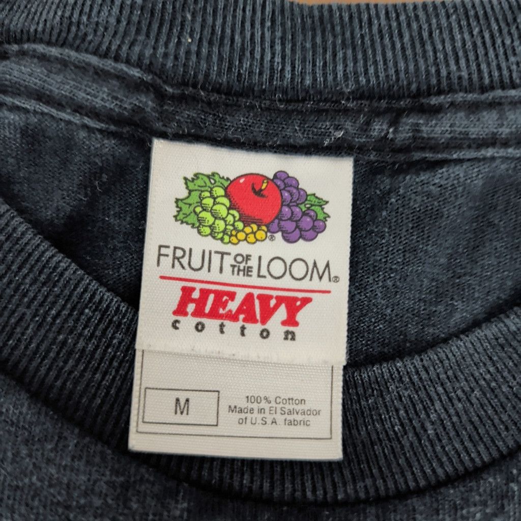 Fruit Of The Loom × Vintage Vintage Navy SEALs Fear is Good Black Skull T-Shirt Medium Size US M / EU 48-50 / 2 - 2 Thumbnail