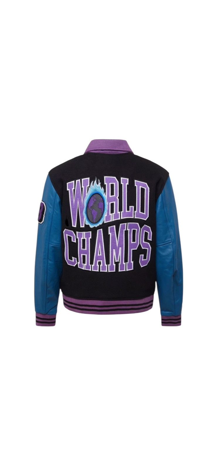 Homme + Femme La Homme Femme Small ( Fits Like Medium ) Varsity Jacket Purple Size US S / EU 44-46 / 1 - 3 Thumbnail