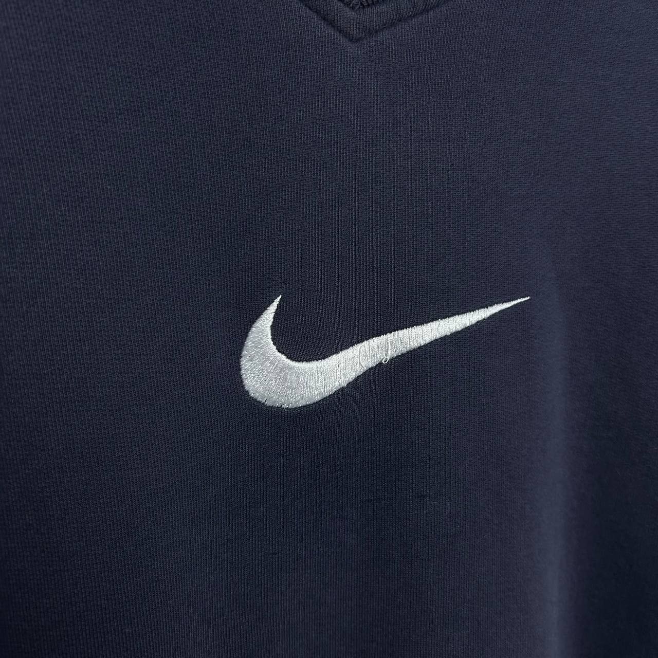 Nike Vintage Nike Big swoosh 90s streetwear distressed sweatshirt Size US M / EU 48-50 / 2 - 3 Thumbnail