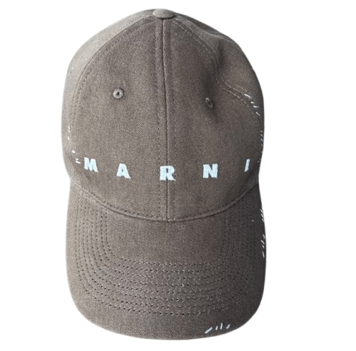 Marni o1w1db1em1224 Lightweight Colored Denim ( Cap & Hat ) Creta Size ONE SIZE - 1 Thumbnail